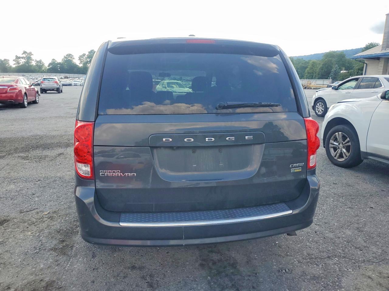 2012 Dodge Grand Caravan Crew Угольный vin: 2C4RDGDGXCR372211