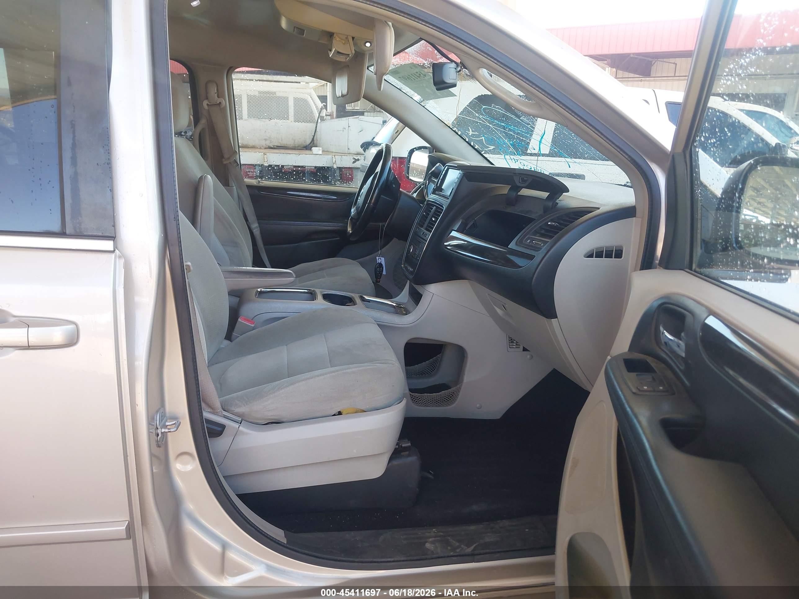 2013 Dodge Grand Caravan Crew Brown vin: 2C4RDGDGXDR506586