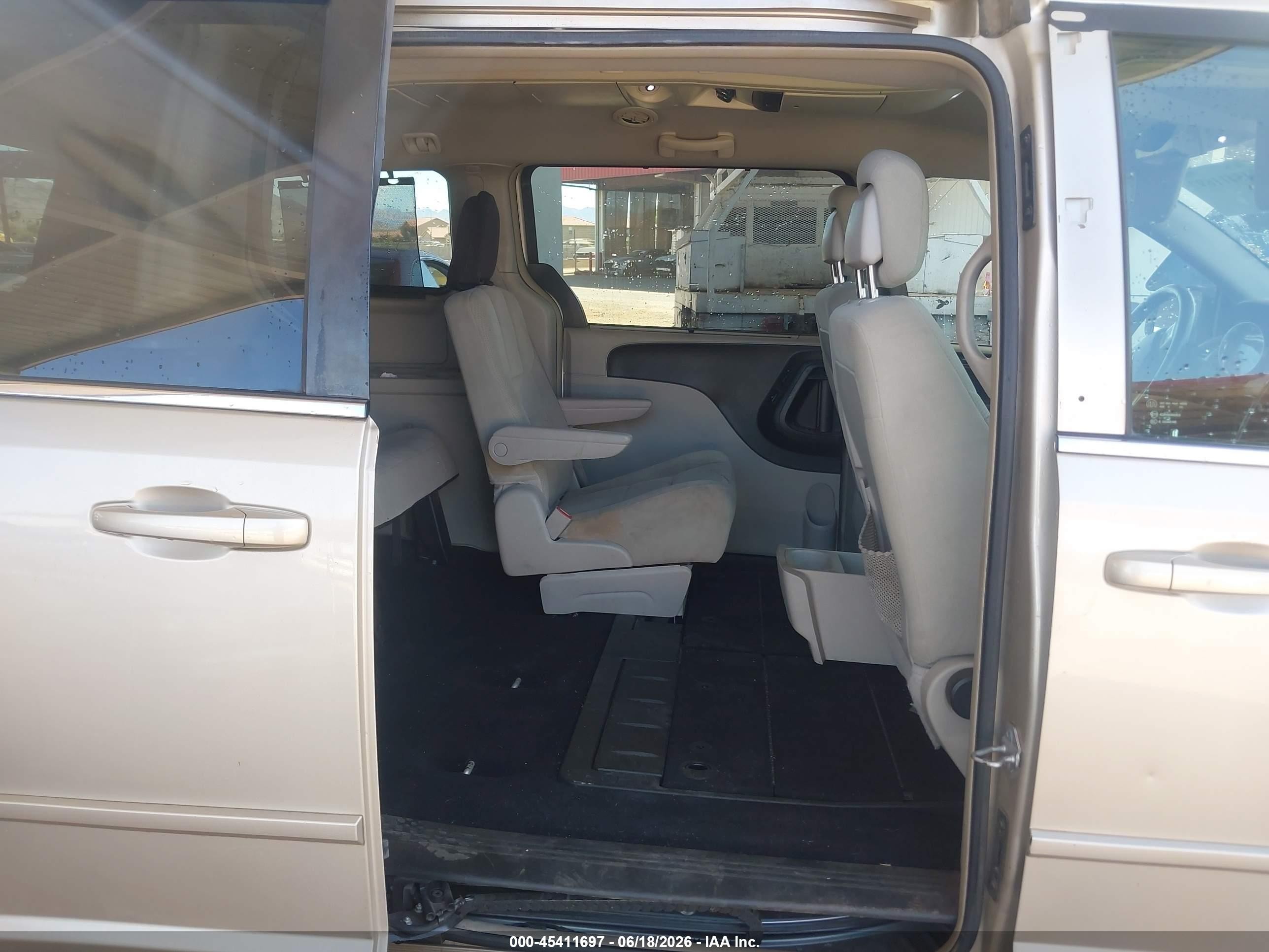 2013 Dodge Grand Caravan Crew Brown vin: 2C4RDGDGXDR506586
