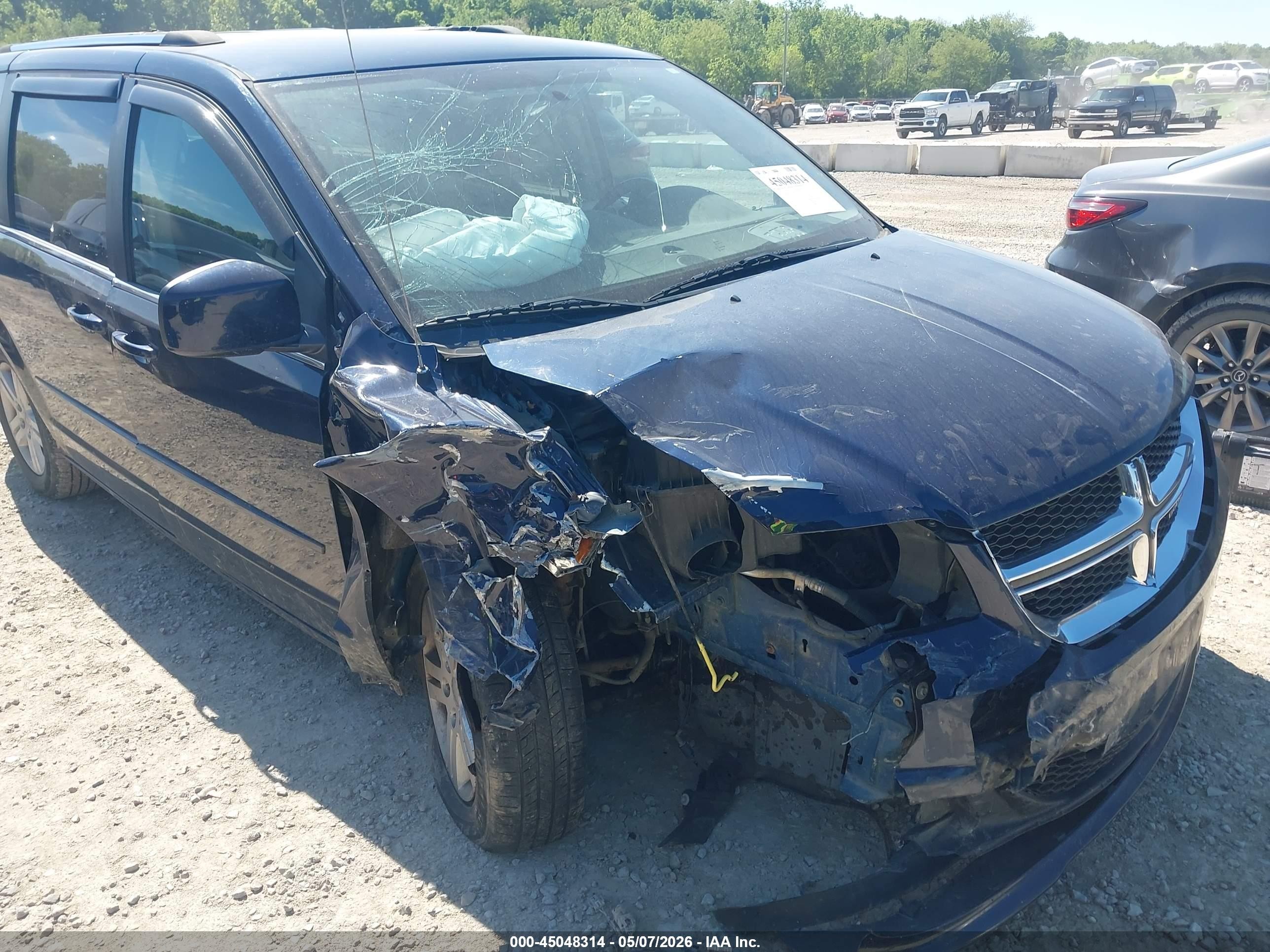 2013 Dodge Grand Caravan Crew Blue vin: 2C4RDGDGXDR572894