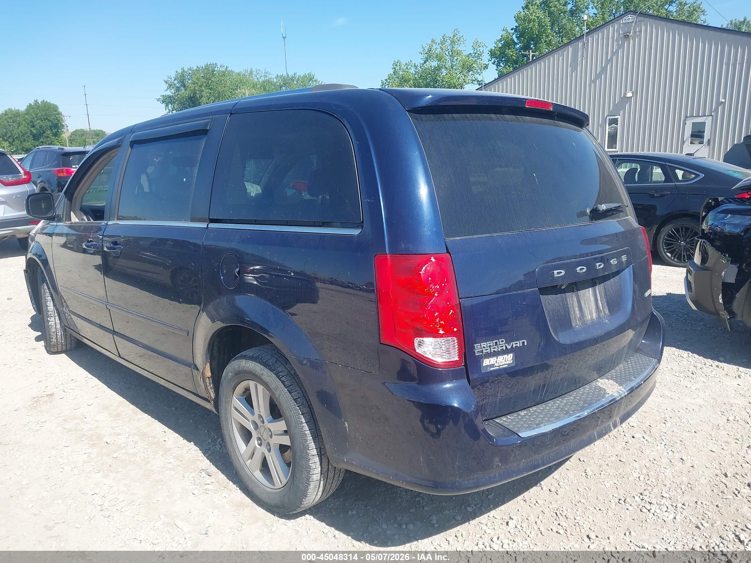 2013 Dodge Grand Caravan Crew Blue vin: 2C4RDGDGXDR572894