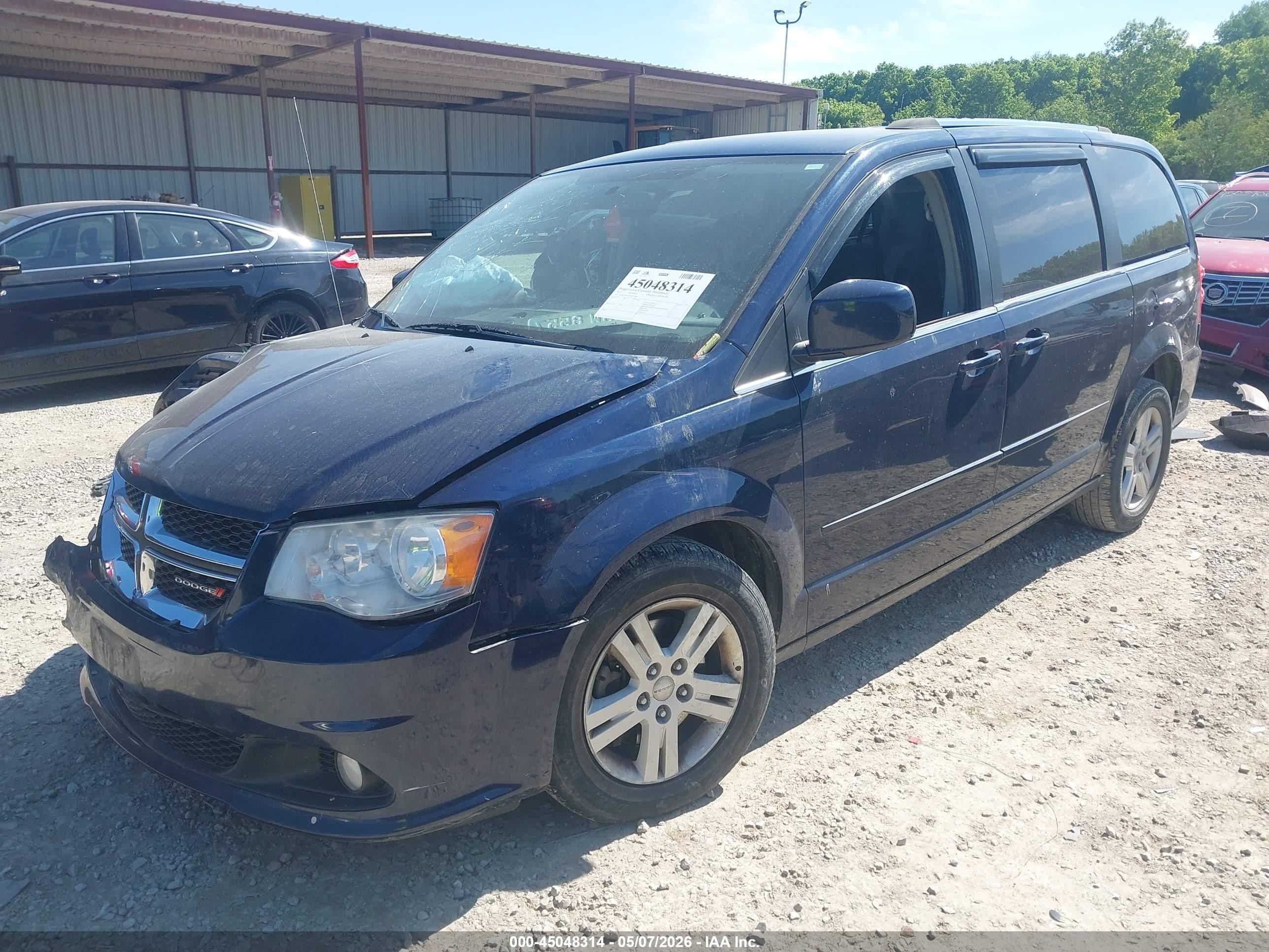 2013 Dodge Grand Caravan Crew Blue vin: 2C4RDGDGXDR572894