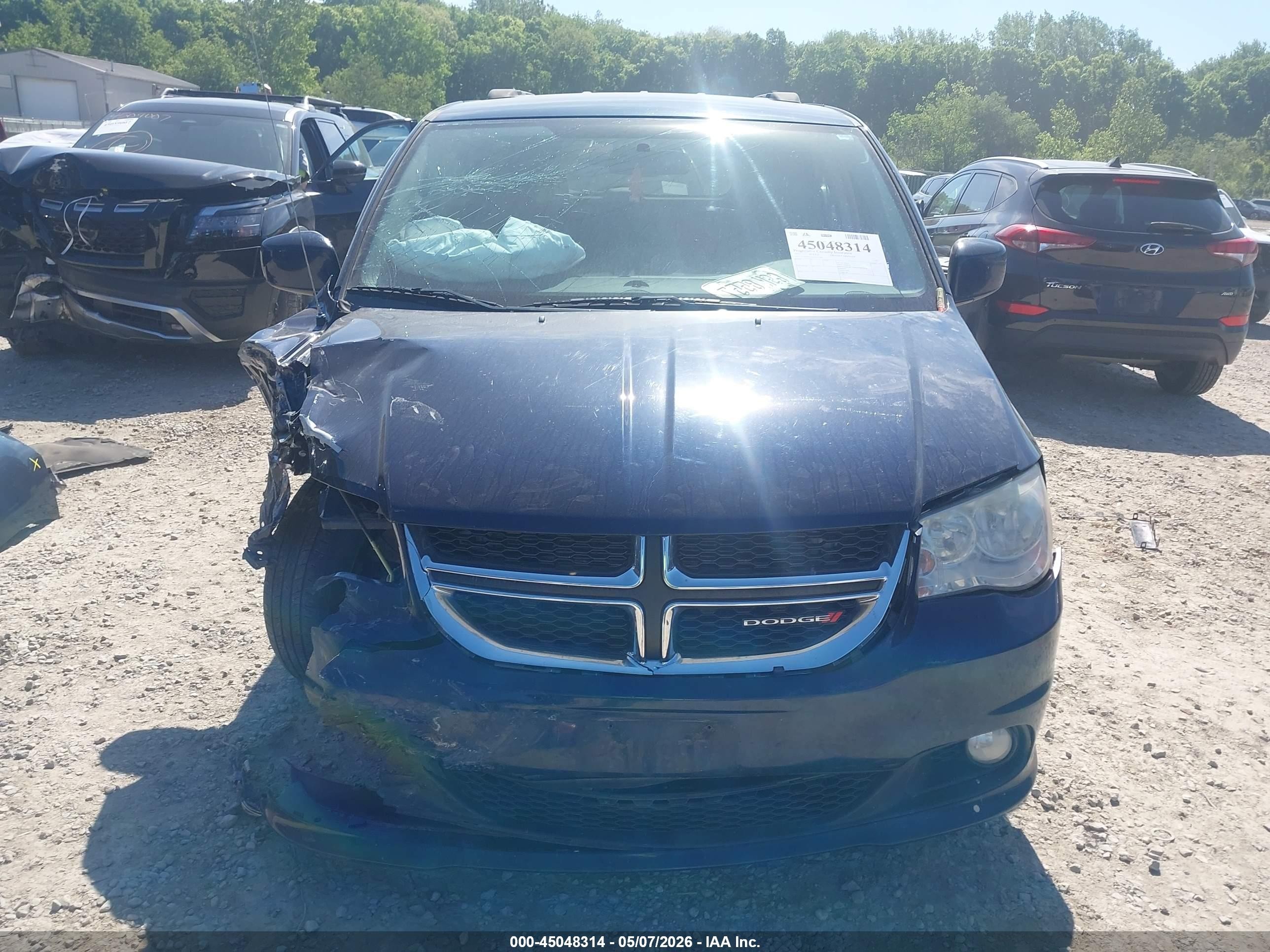 2013 Dodge Grand Caravan Crew Blue vin: 2C4RDGDGXDR572894