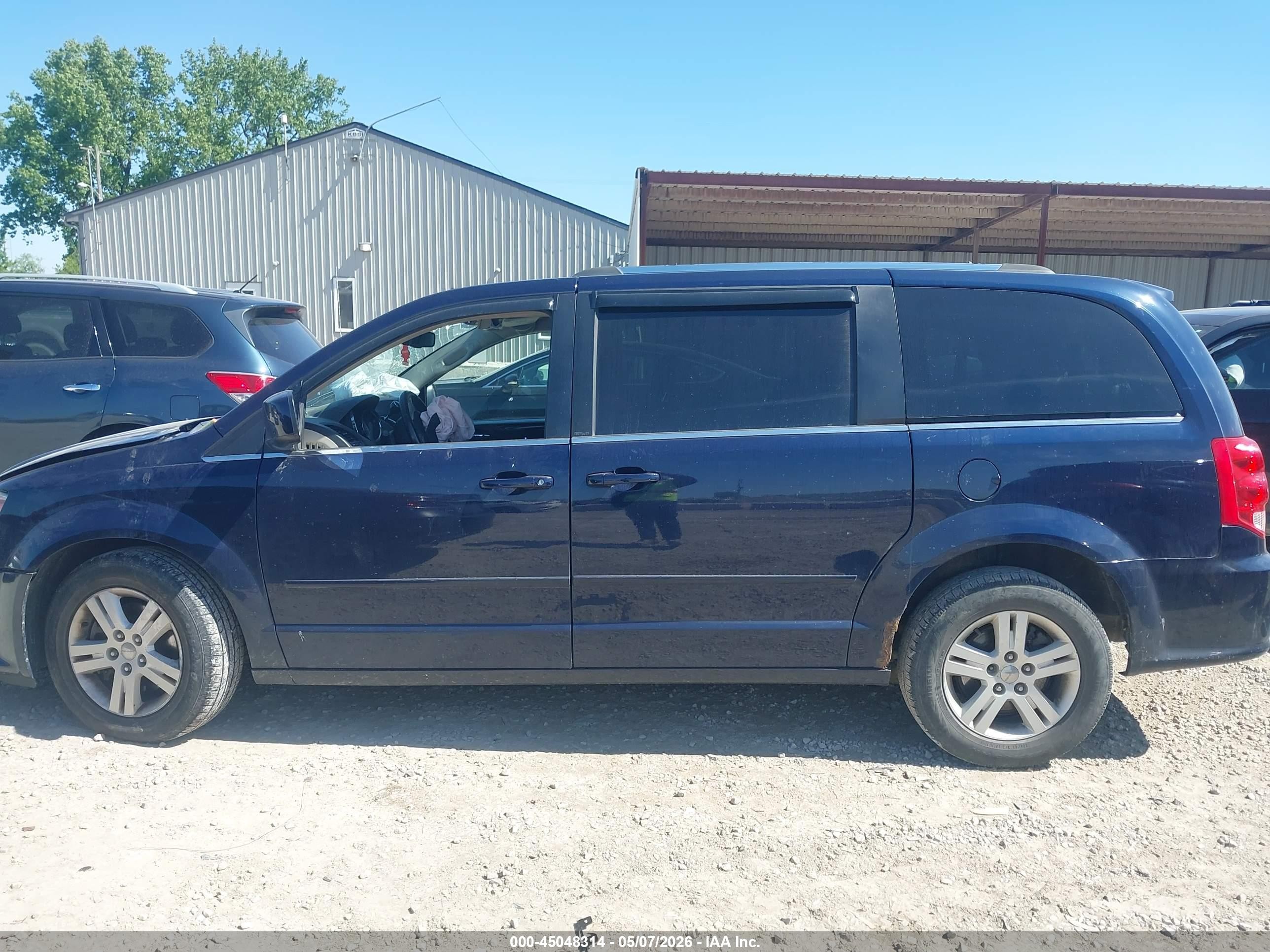 2013 Dodge Grand Caravan Crew Blue vin: 2C4RDGDGXDR572894