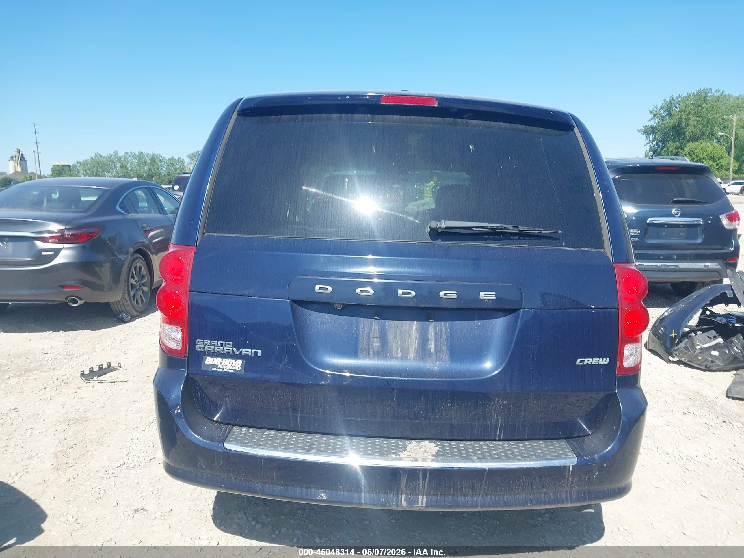 2013 Dodge Grand Caravan Crew Blue vin: 2C4RDGDGXDR572894