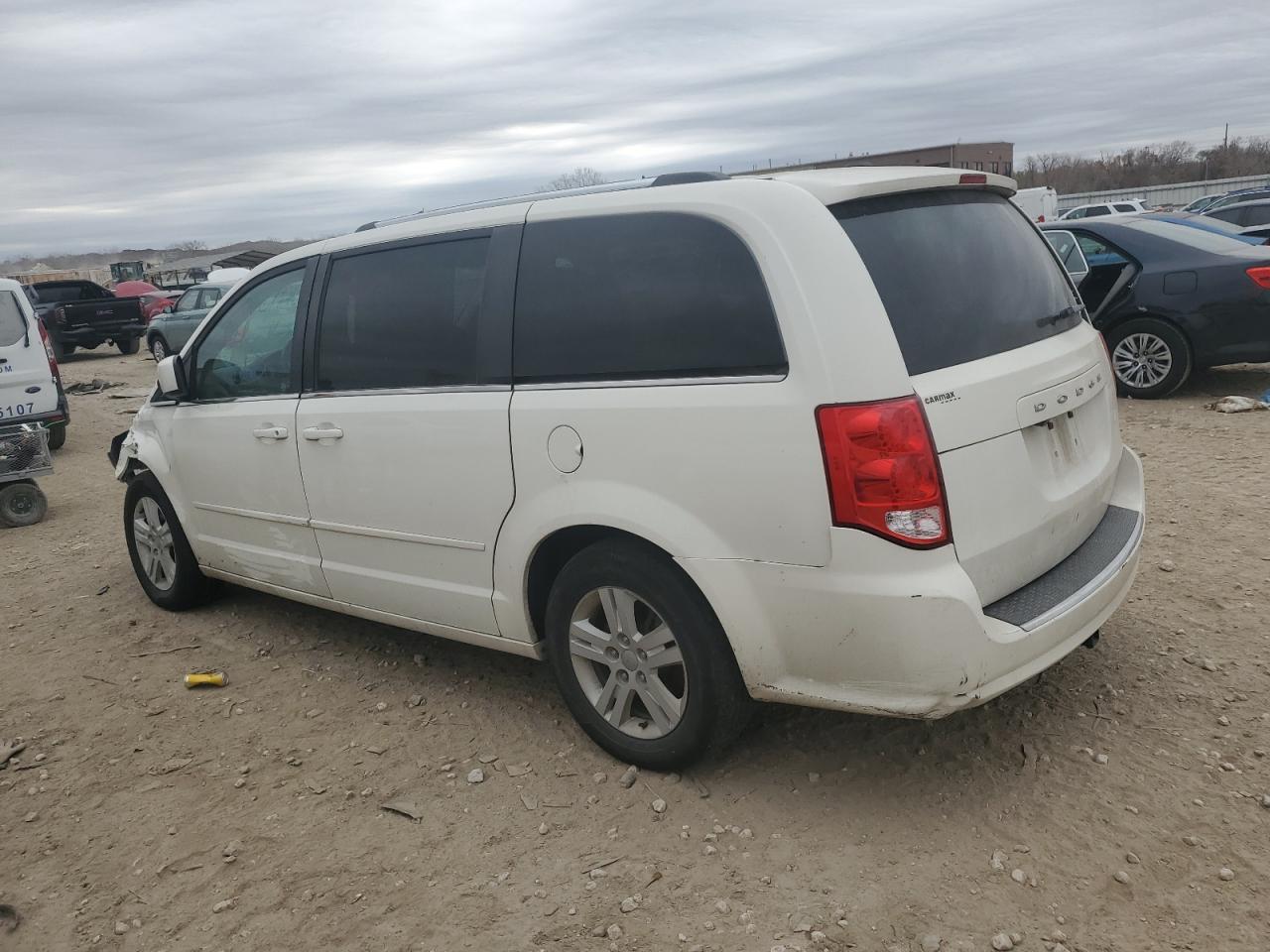 2013 Dodge Grand Caravan Crew White vin: 2C4RDGDGXDR782170