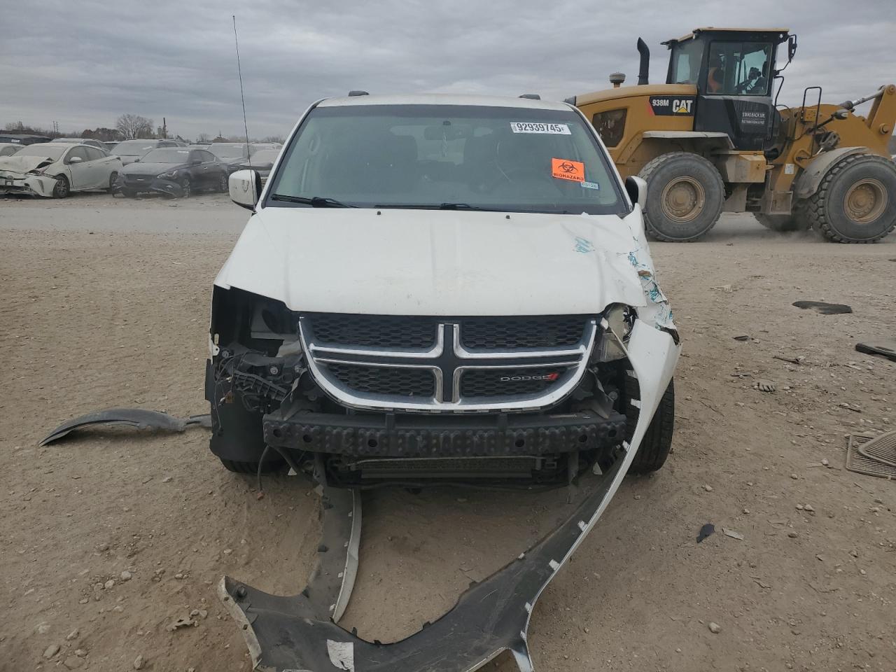 2013 Dodge Grand Caravan Crew White vin: 2C4RDGDGXDR782170