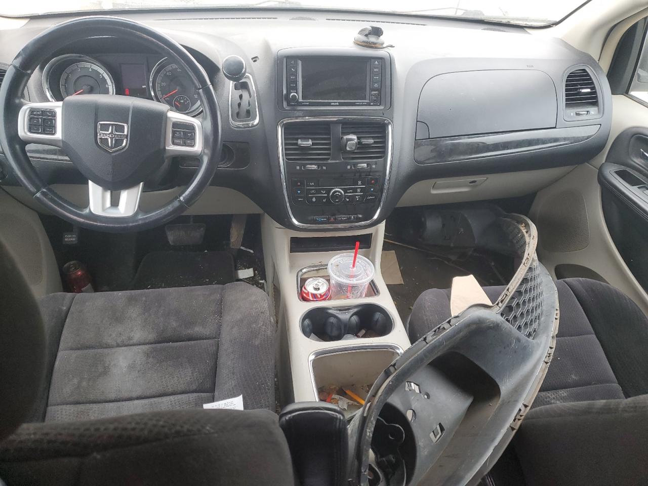 2013 Dodge Grand Caravan Crew White vin: 2C4RDGDGXDR782170