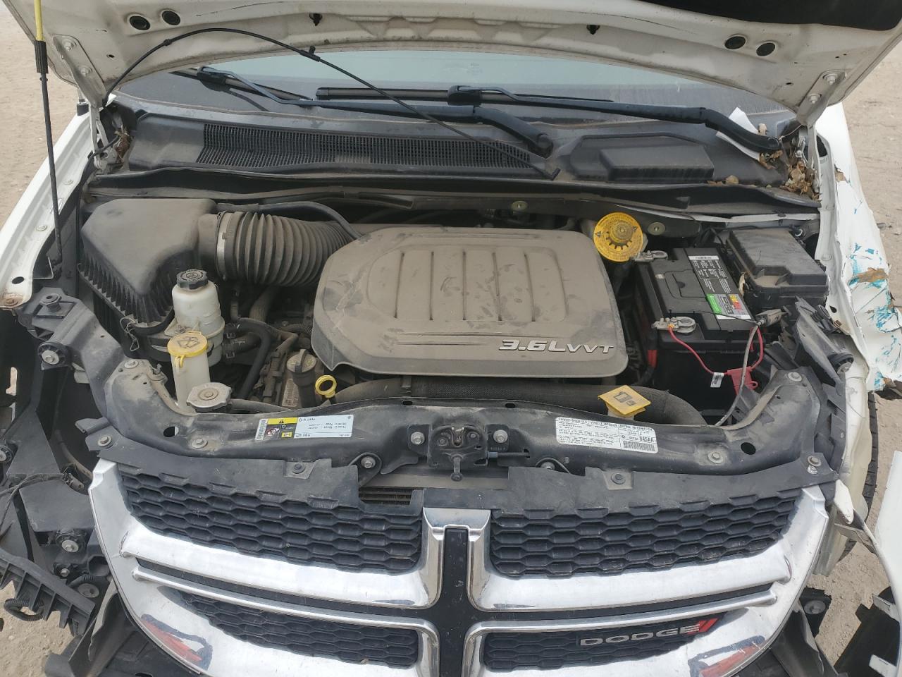2013 Dodge Grand Caravan Crew White vin: 2C4RDGDGXDR782170