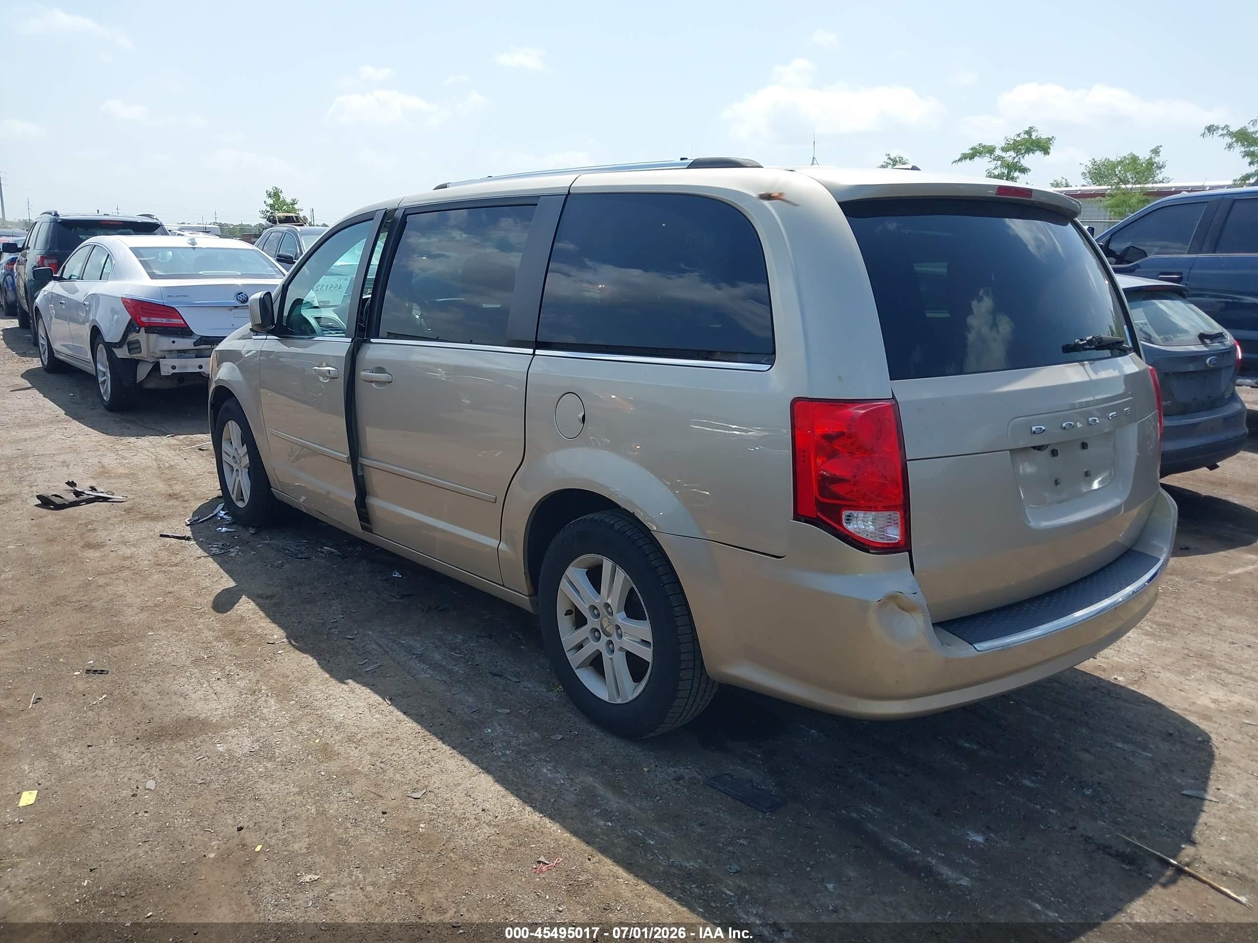 2013 Dodge Grand Caravan Crew Champagne vin: 2C4RDGDGXDR809058