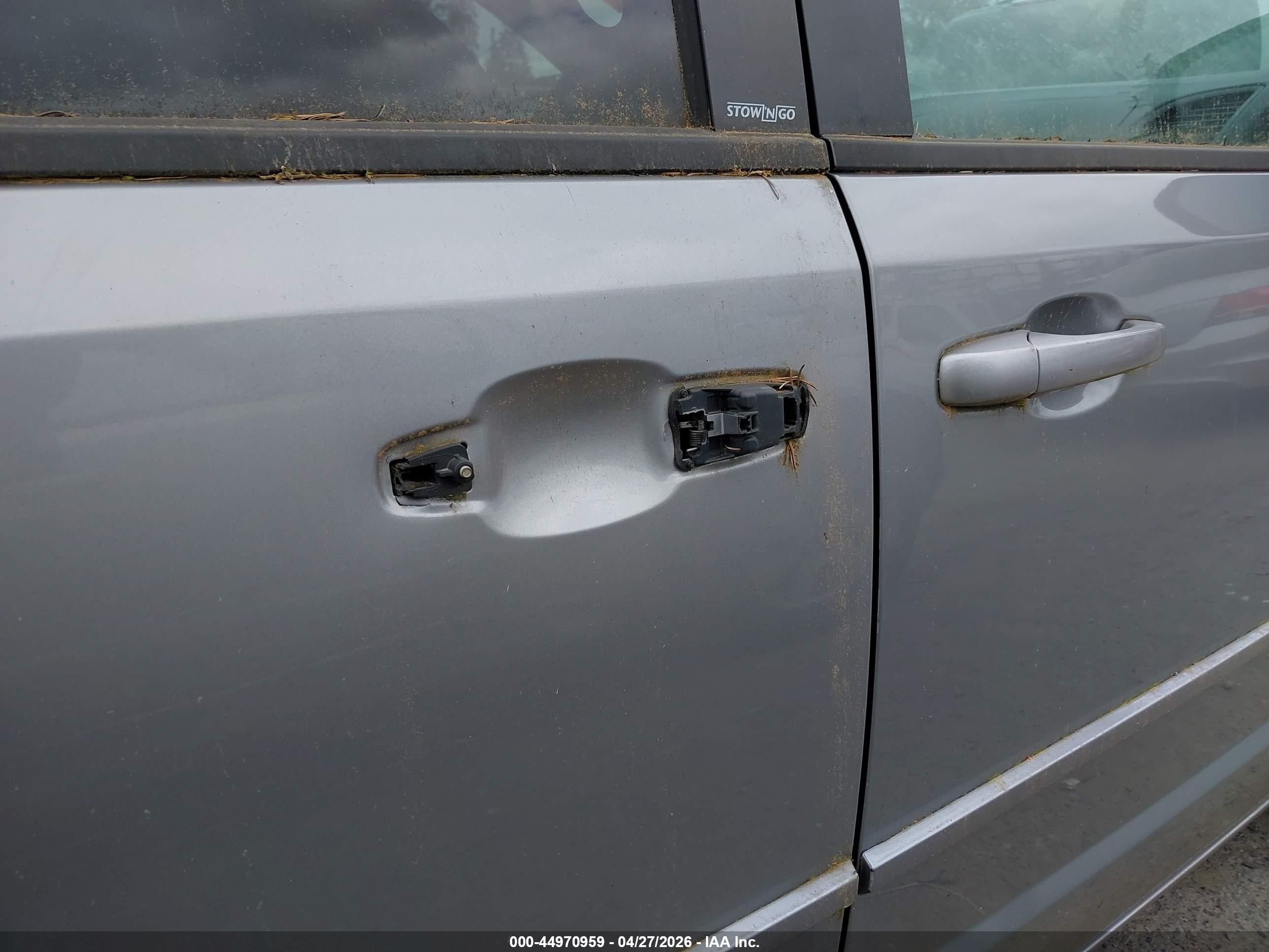 2013 Dodge Grand Caravan R/t Silver vin: 2C4RDGEG0DR546545