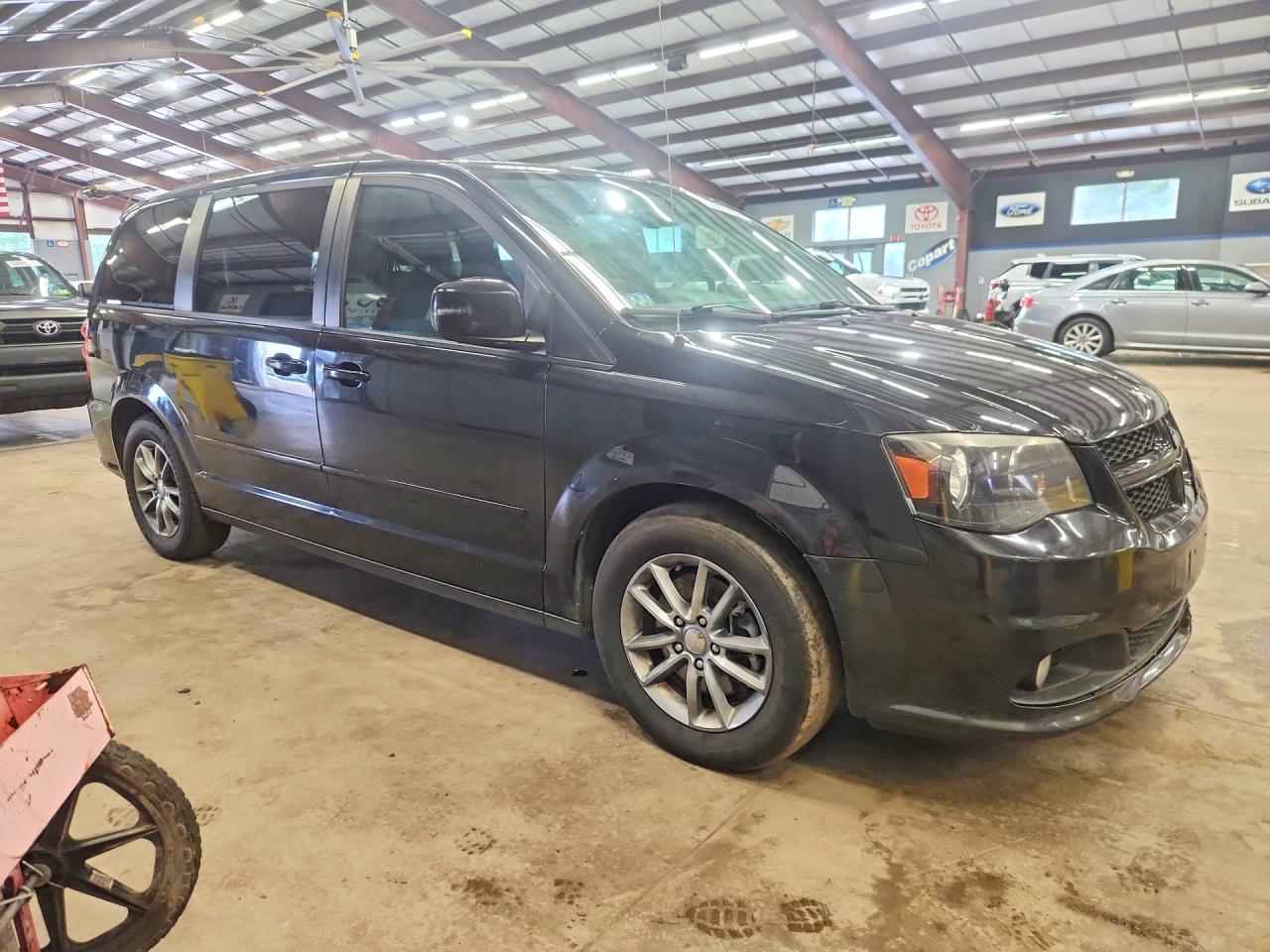 2014 Dodge Grand Caravan R/t Черный vin: 2C4RDGEG0ER104981