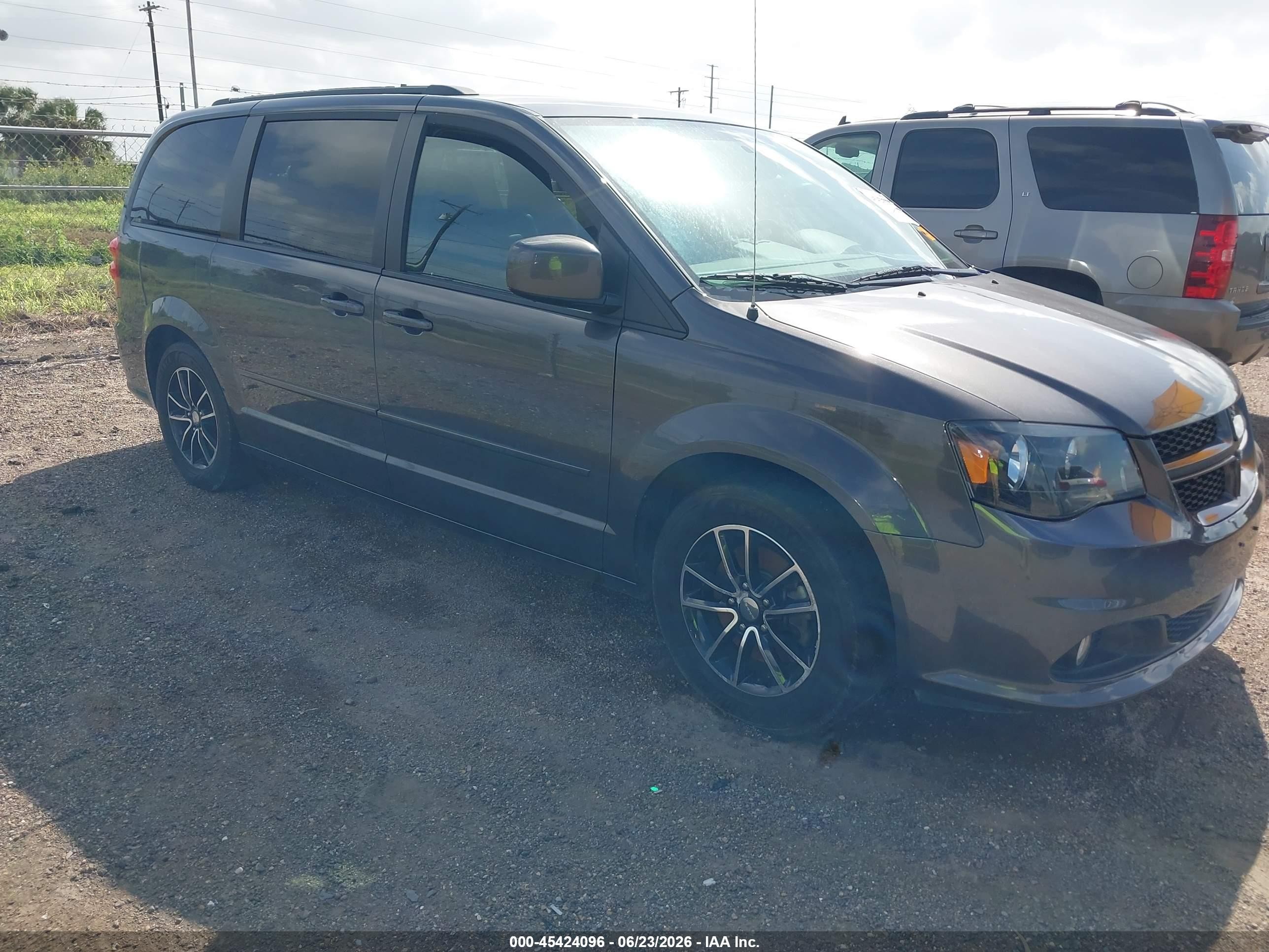 2015 Dodge Grand Caravan R/t Gray vin: 2C4RDGEG0FR649788