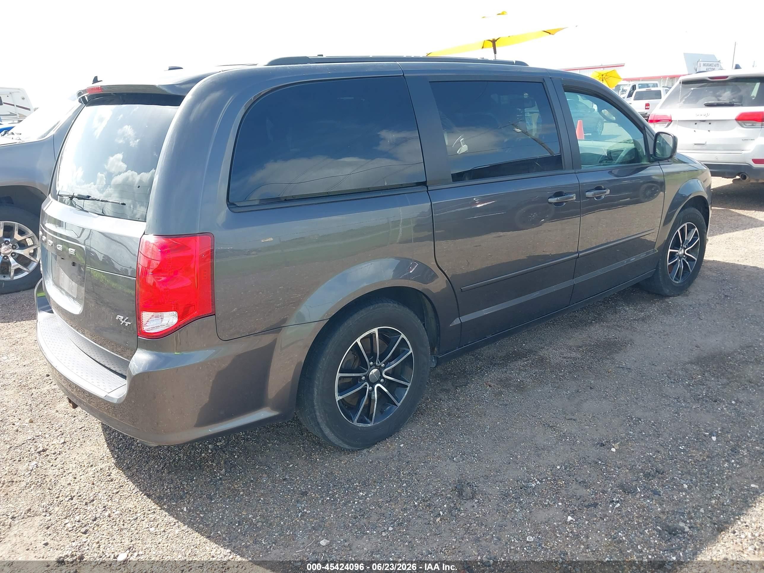 2015 Dodge Grand Caravan R/t Gray vin: 2C4RDGEG0FR649788