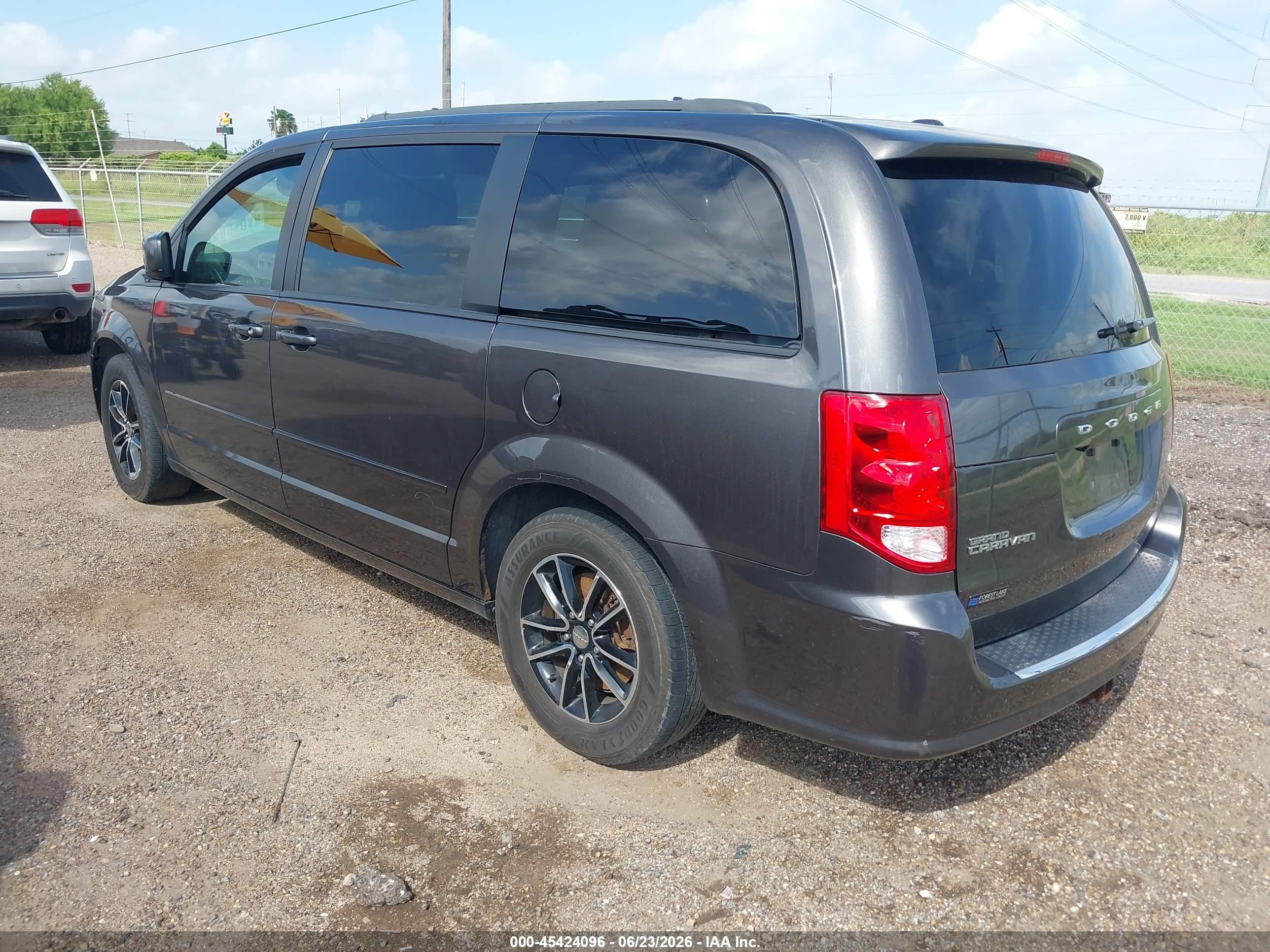 2015 Dodge Grand Caravan R/t Gray vin: 2C4RDGEG0FR649788