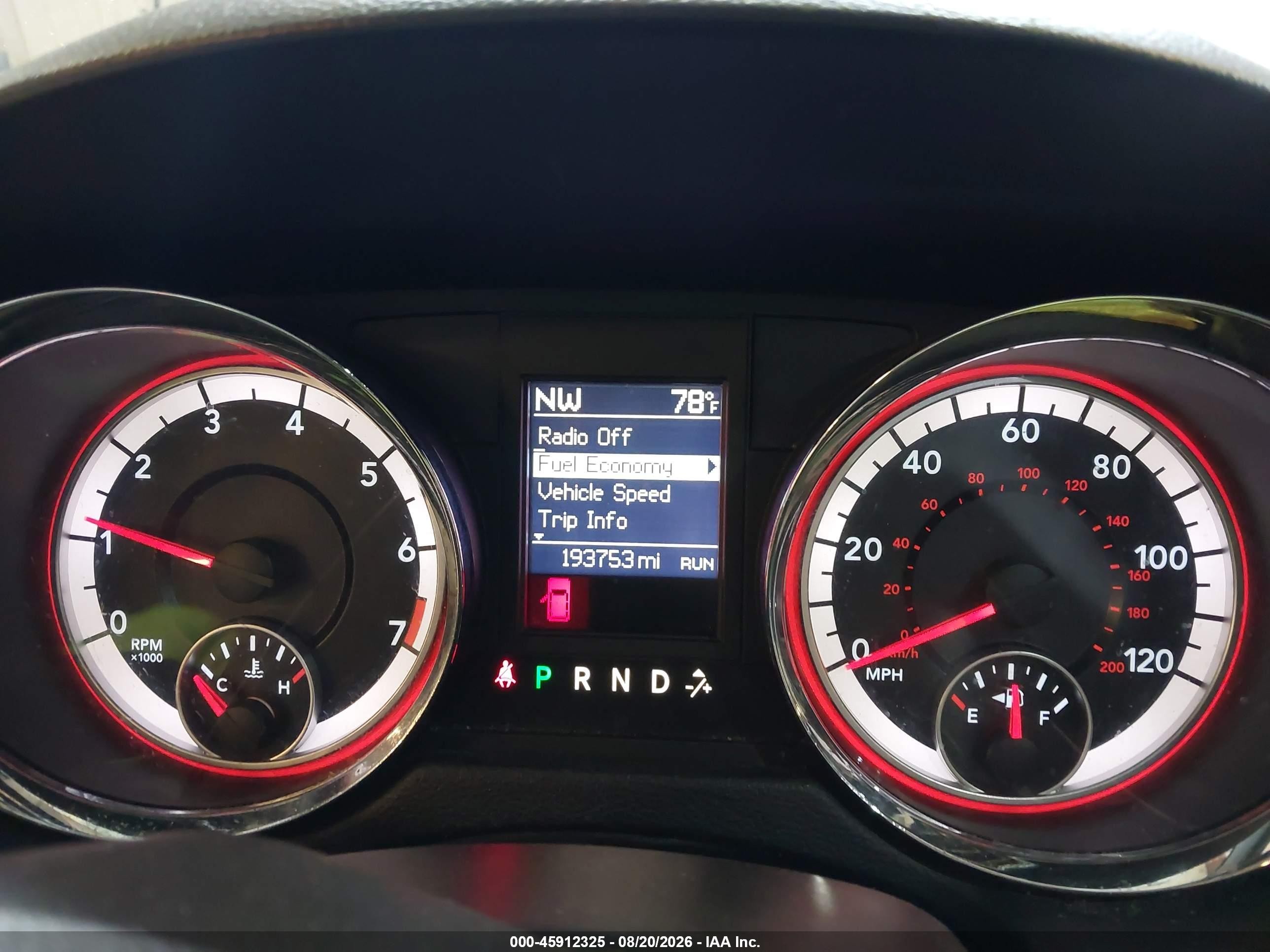 2015 Dodge Grand Caravan R/t Red vin: 2C4RDGEG0FR653873