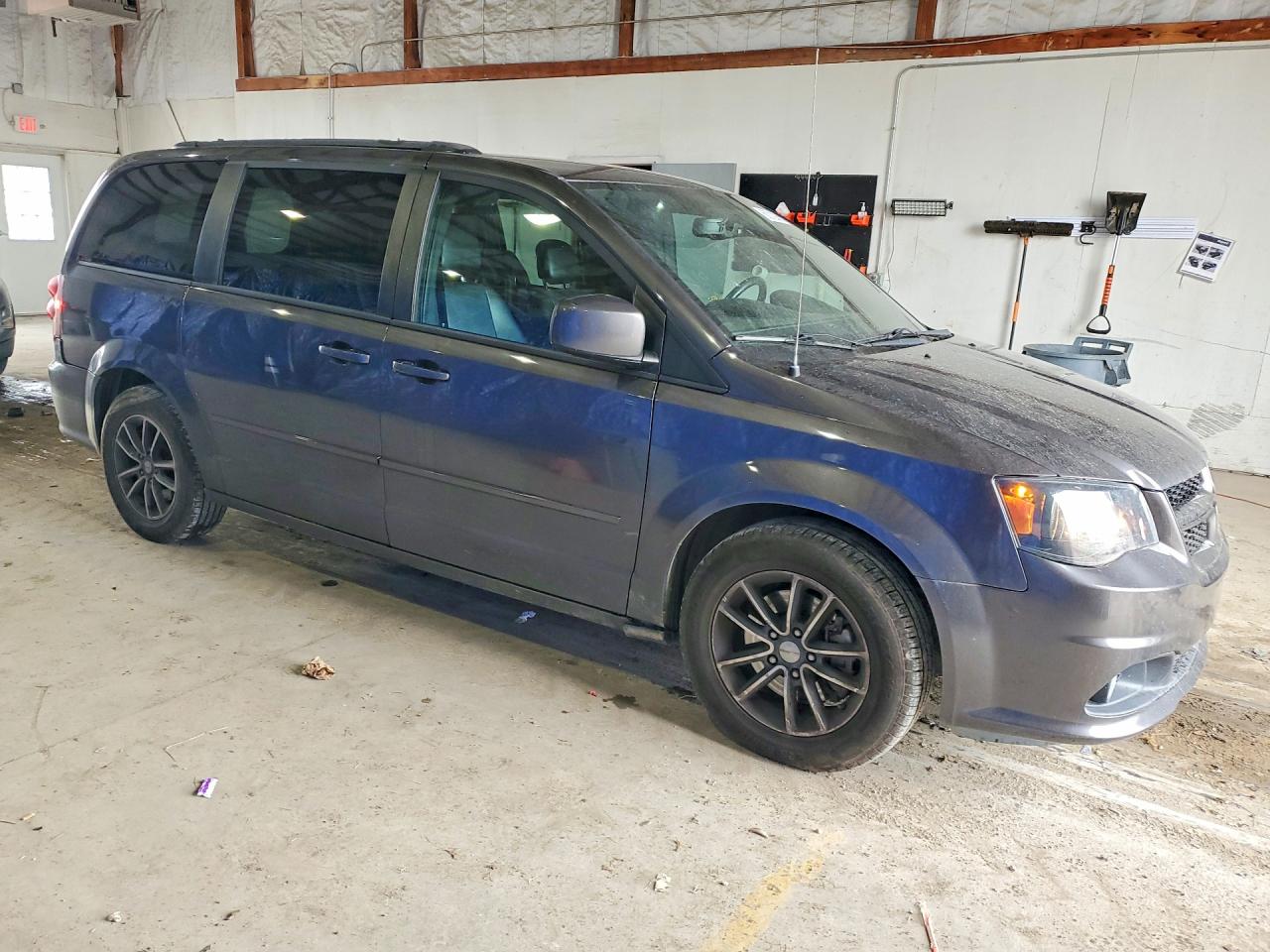 2017 Dodge Grand Caravan Gt Черный vin: 2C4RDGEG0HR766628
