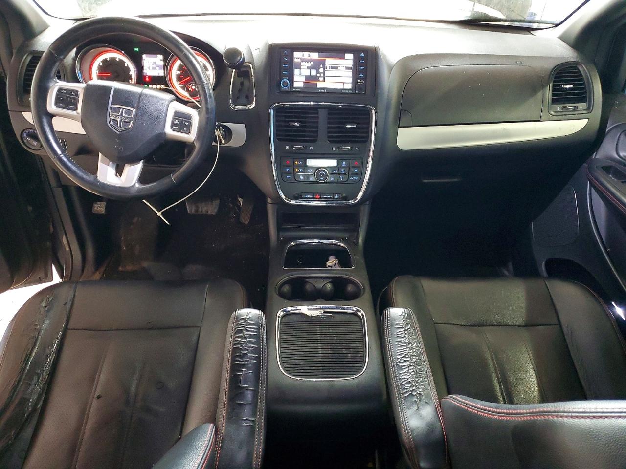2017 Dodge Grand Caravan Gt Черный vin: 2C4RDGEG0HR766628