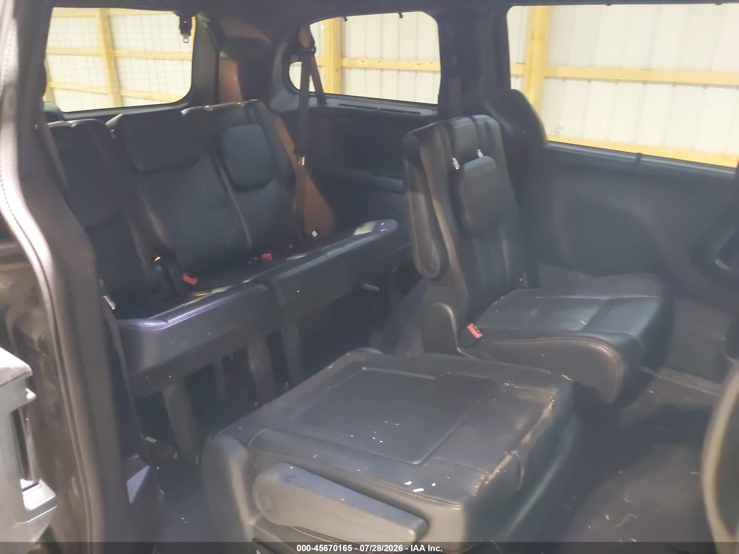 2014 Dodge Grand Caravan R/t Black vin: 2C4RDGEG2ER298235