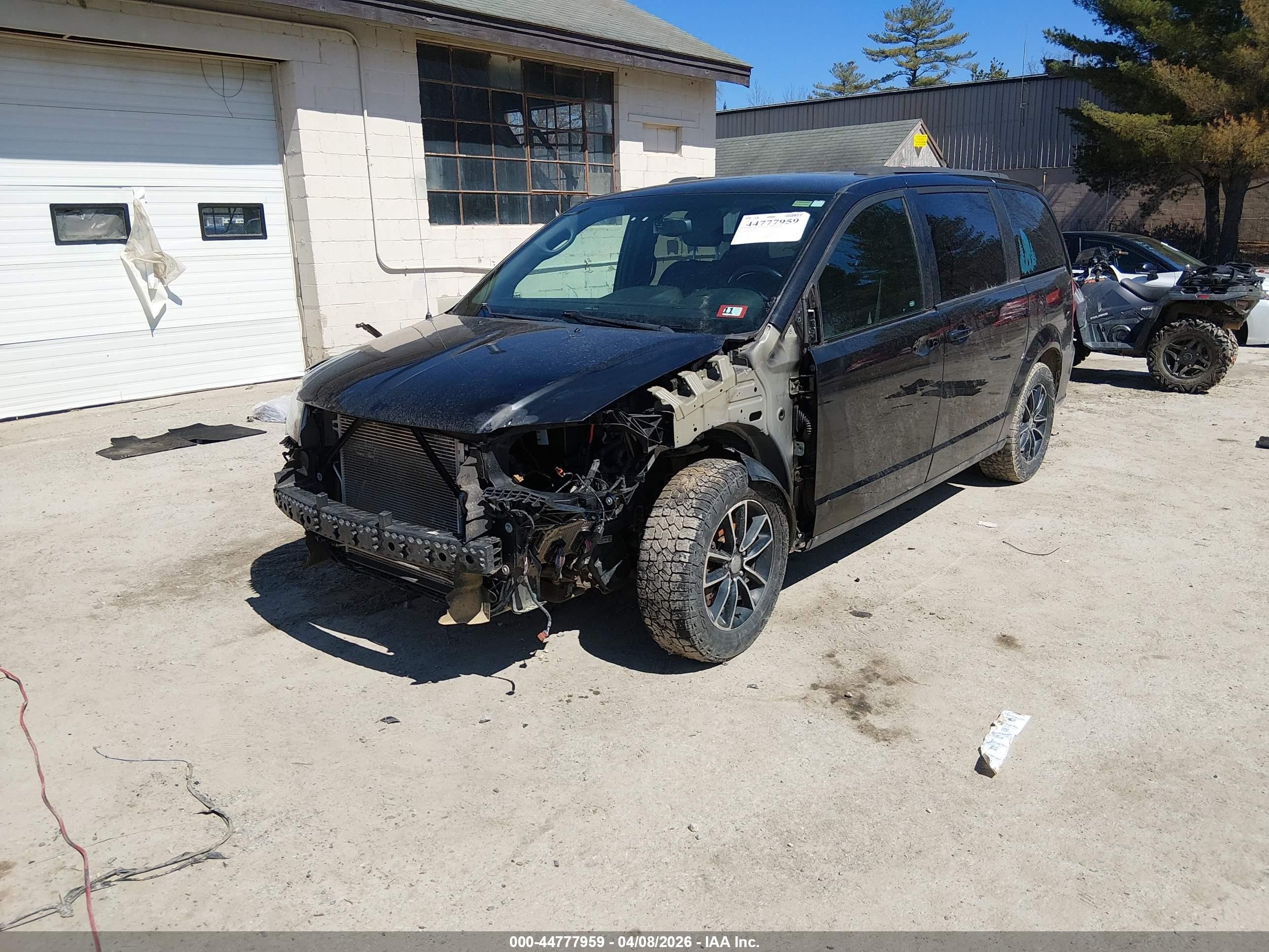 2018 Dodge Grand Caravan Gt Black vin: 2C4RDGEG2JR239700
