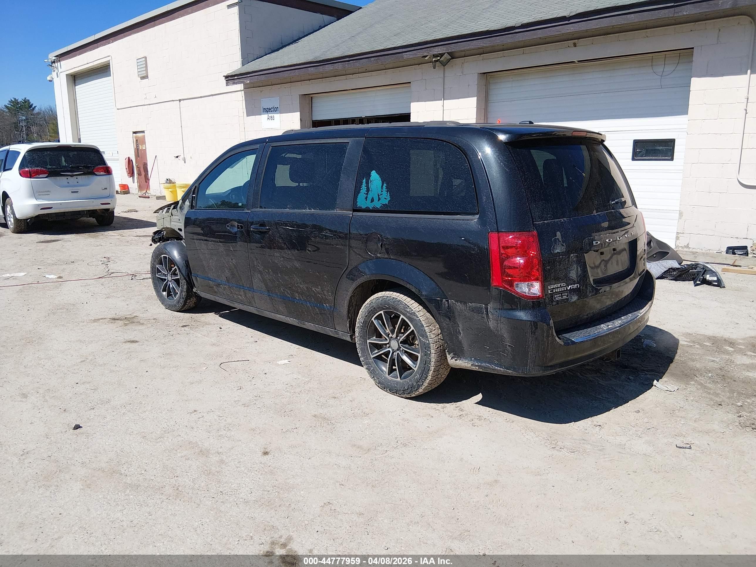 2018 Dodge Grand Caravan Gt Black vin: 2C4RDGEG2JR239700