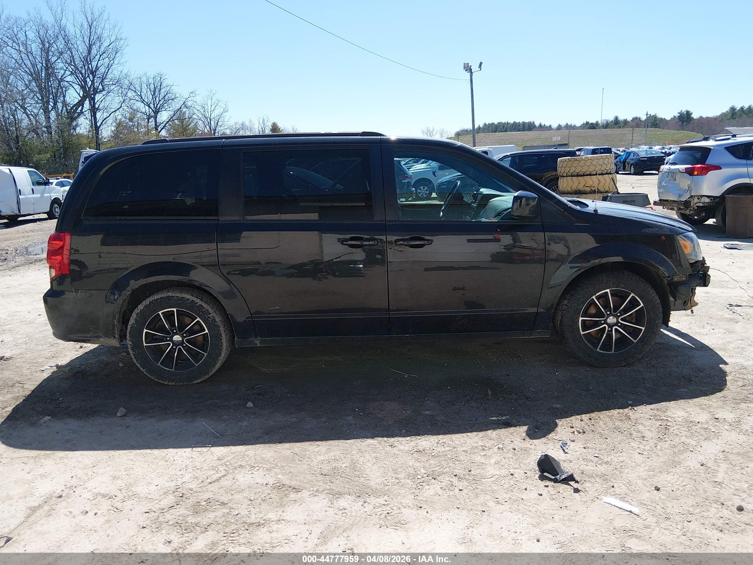 2018 Dodge Grand Caravan Gt Black vin: 2C4RDGEG2JR239700