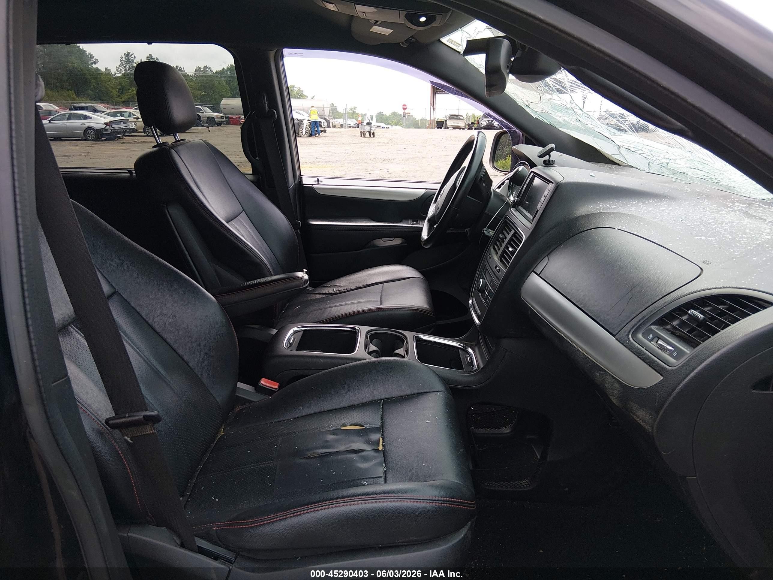 2018 Dodge Grand Caravan Gt Черный vin: 2C4RDGEG2JR285074