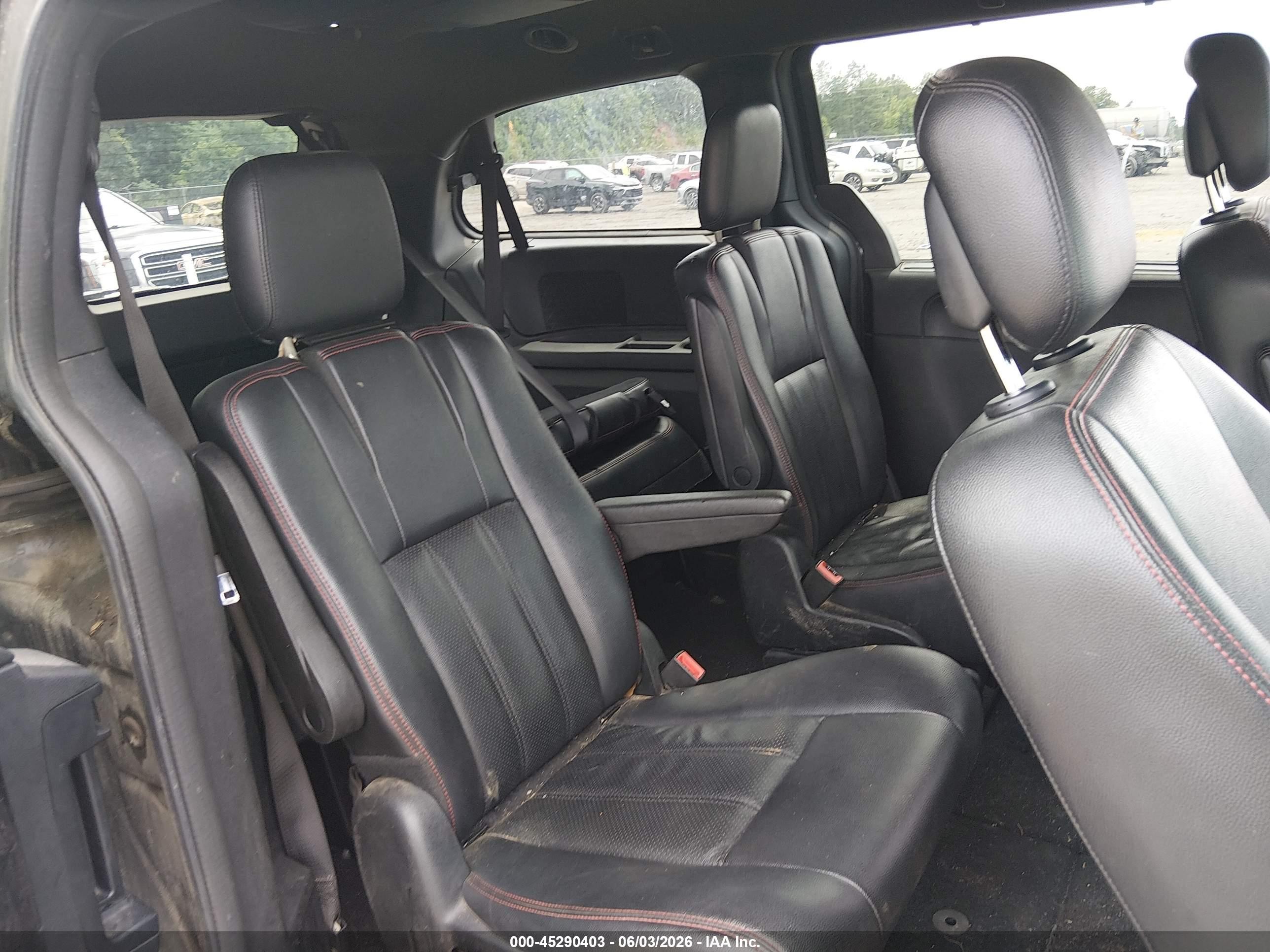 2018 Dodge Grand Caravan Gt Черный vin: 2C4RDGEG2JR285074