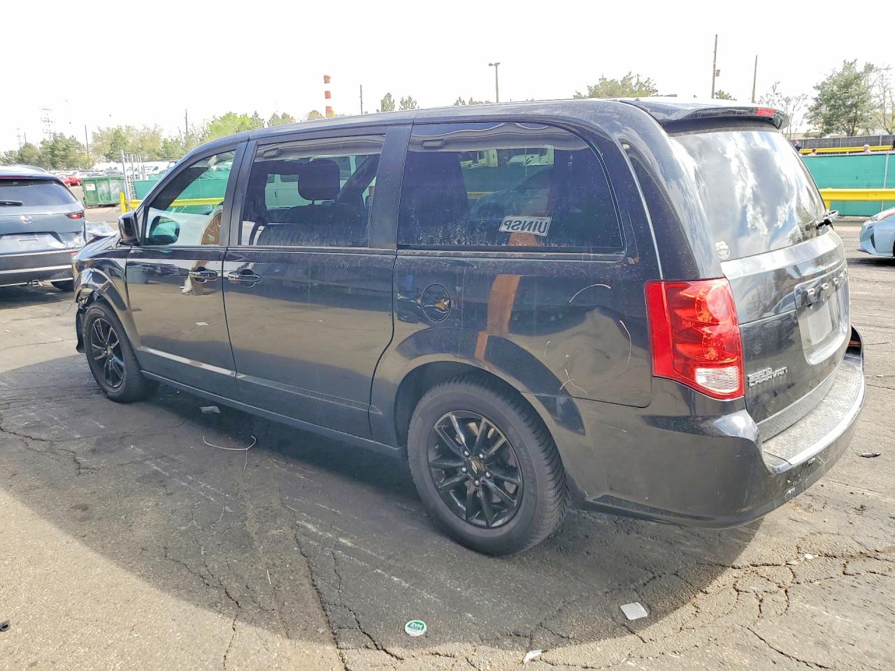 2019 Dodge Grand Caravan Gt Черный vin: 2C4RDGEG2KR769327