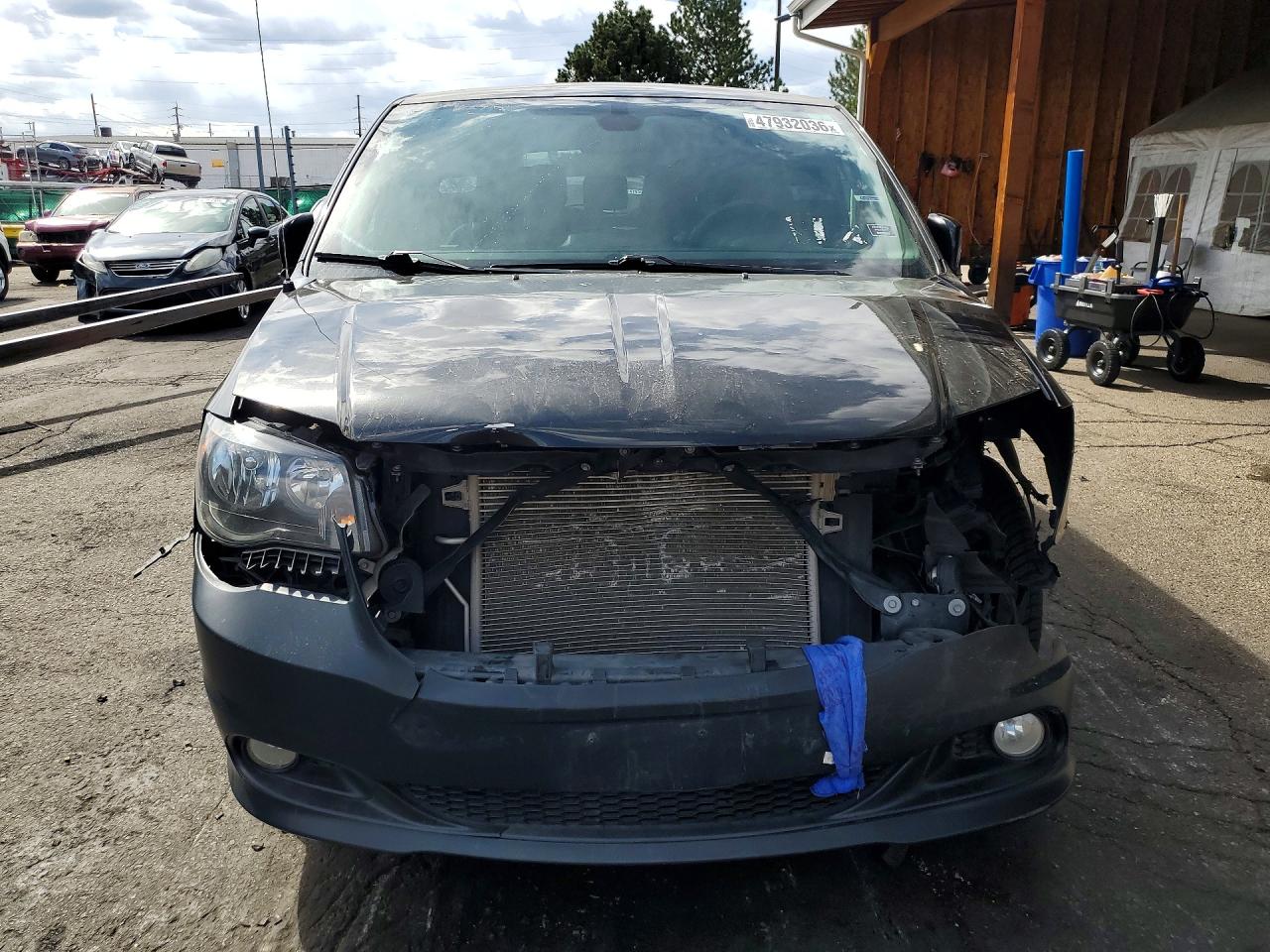 2019 Dodge Grand Caravan Gt Черный vin: 2C4RDGEG2KR769327