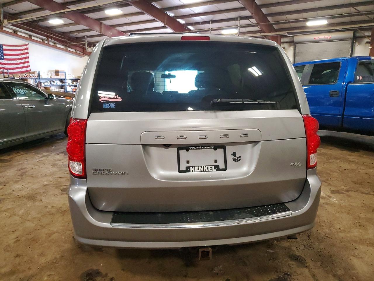 2013 Dodge Grand Caravan R Gray vin: 2C4RDGEG3DR606754