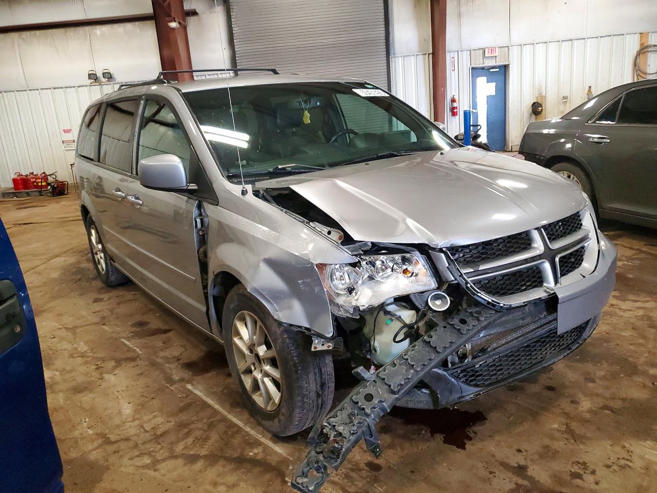 2013 Dodge Grand Caravan R Gray vin: 2C4RDGEG3DR606754