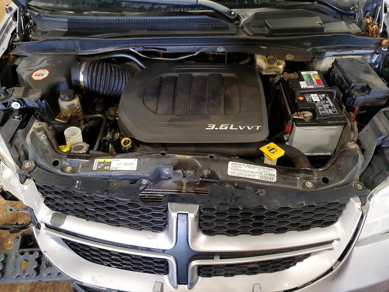 2013 Dodge Grand Caravan R Gray vin: 2C4RDGEG3DR606754