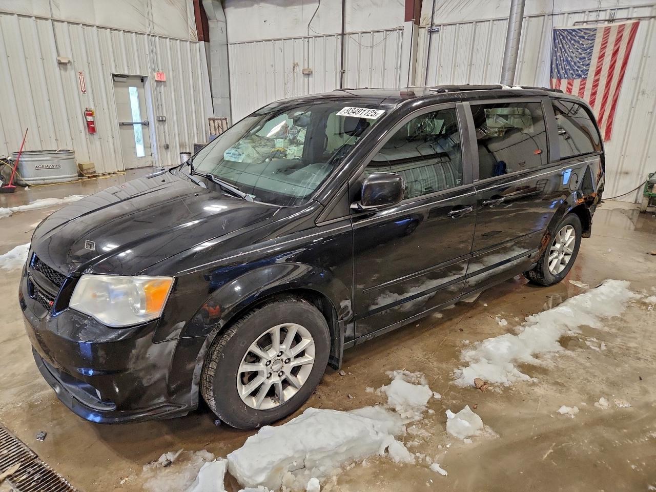 2013 Dodge Grand Caravan R/t Black vin: 2C4RDGEG3DR733097