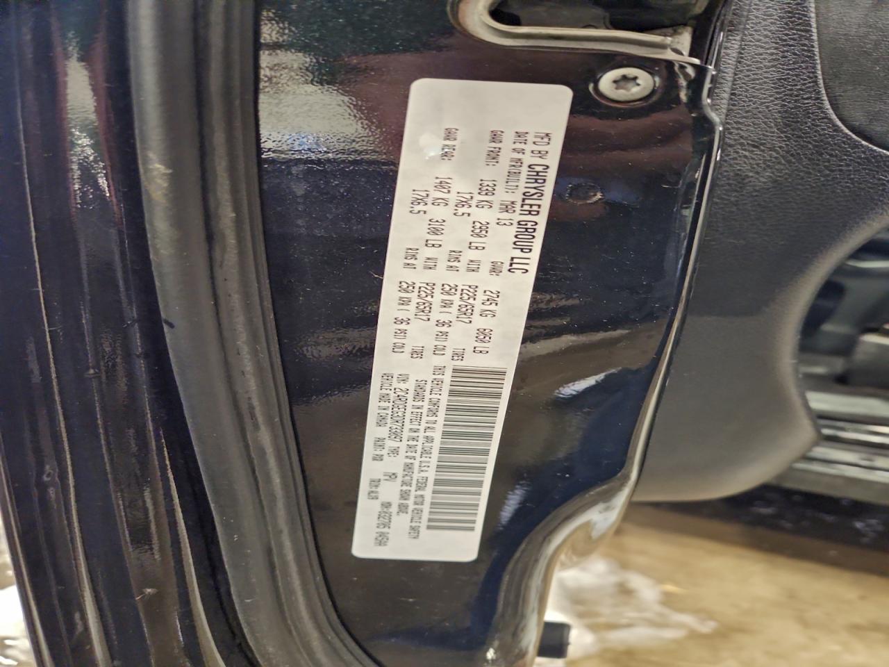2013 Dodge Grand Caravan R/t Black vin: 2C4RDGEG3DR733097