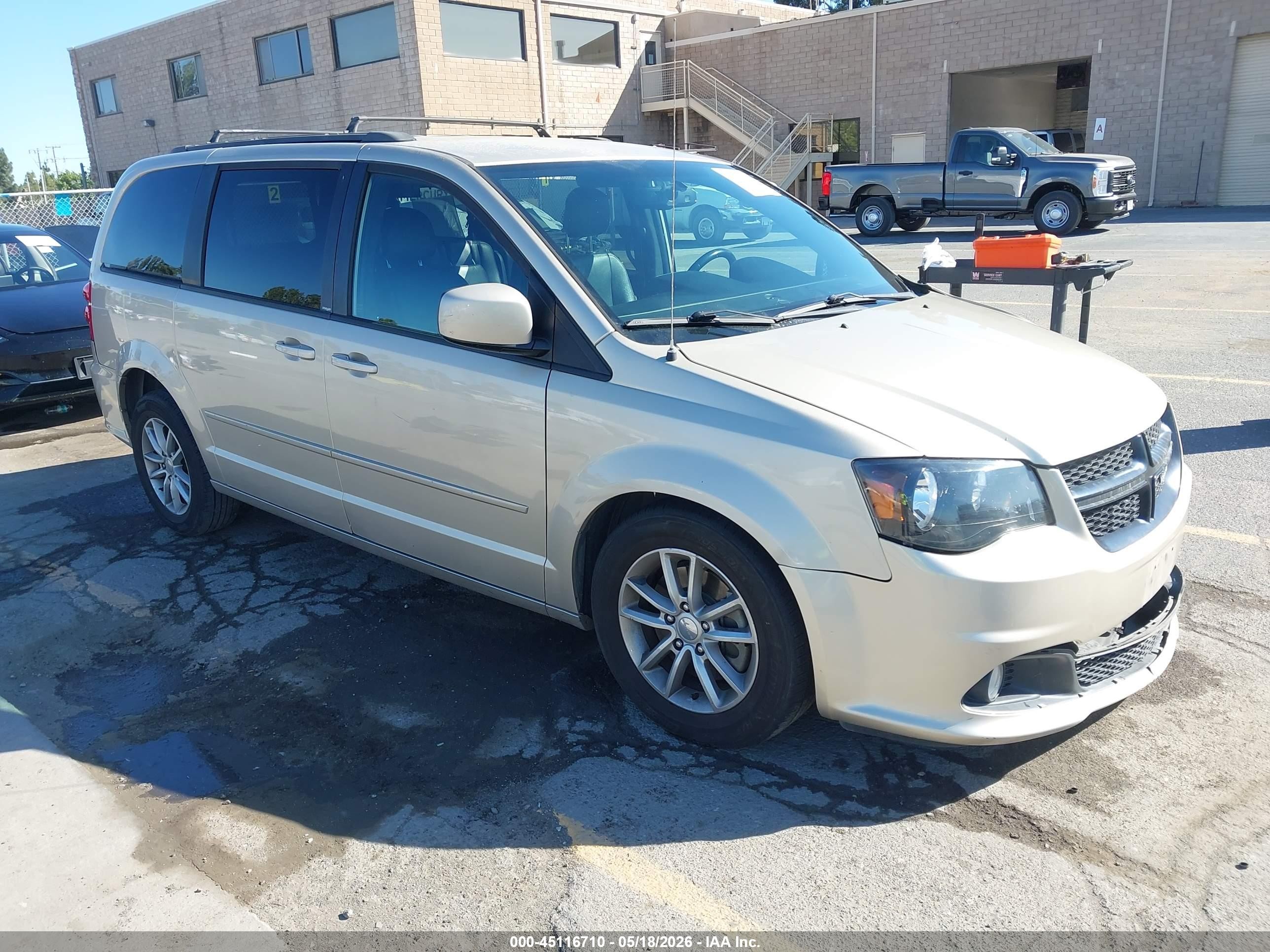 2014 Dodge Grand Caravan R/t Gold vin: 2C4RDGEG3ER184972