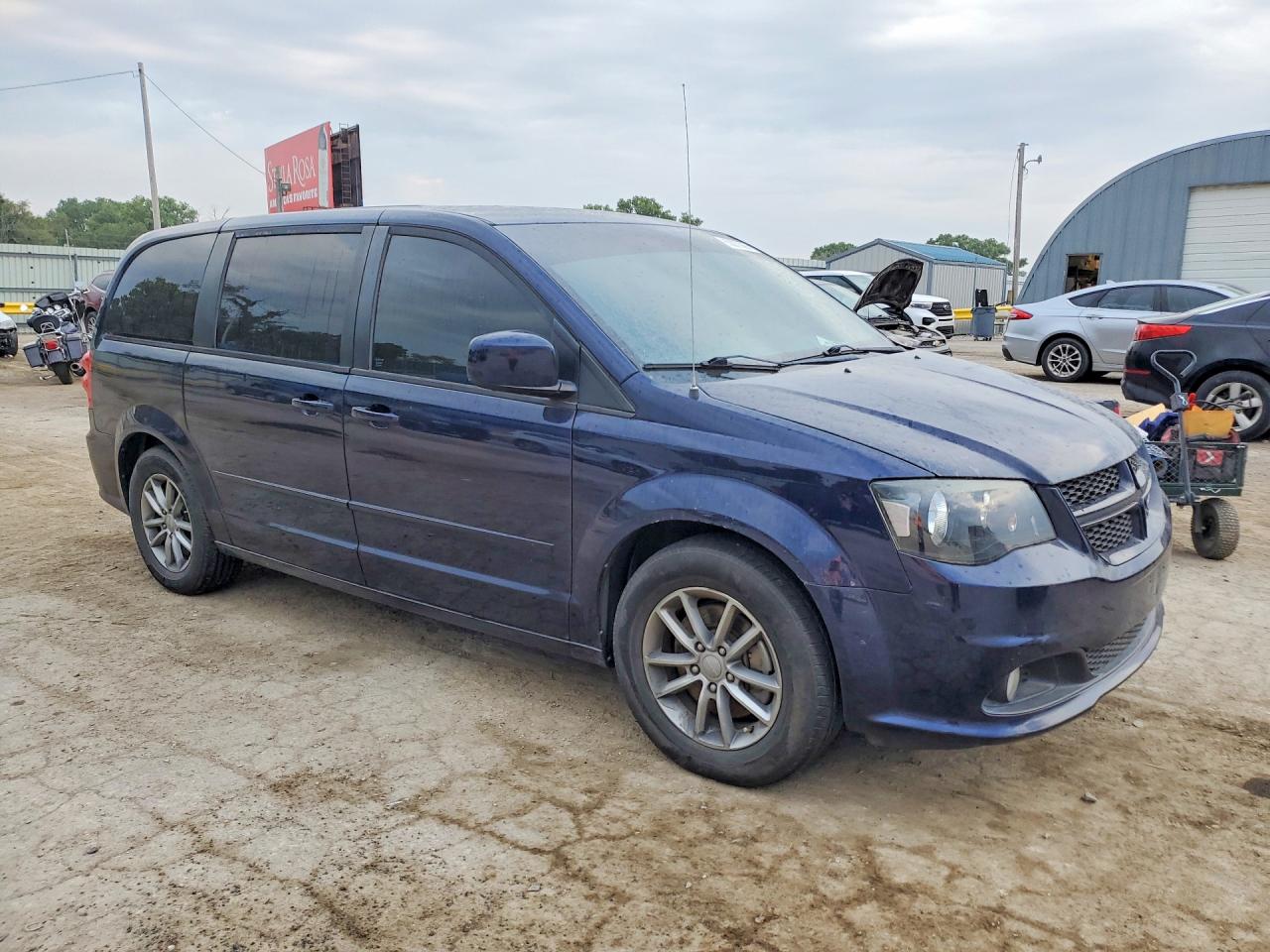 2014 Dodge Grand Caravan R/t Blue vin: 2C4RDGEG3ER357325