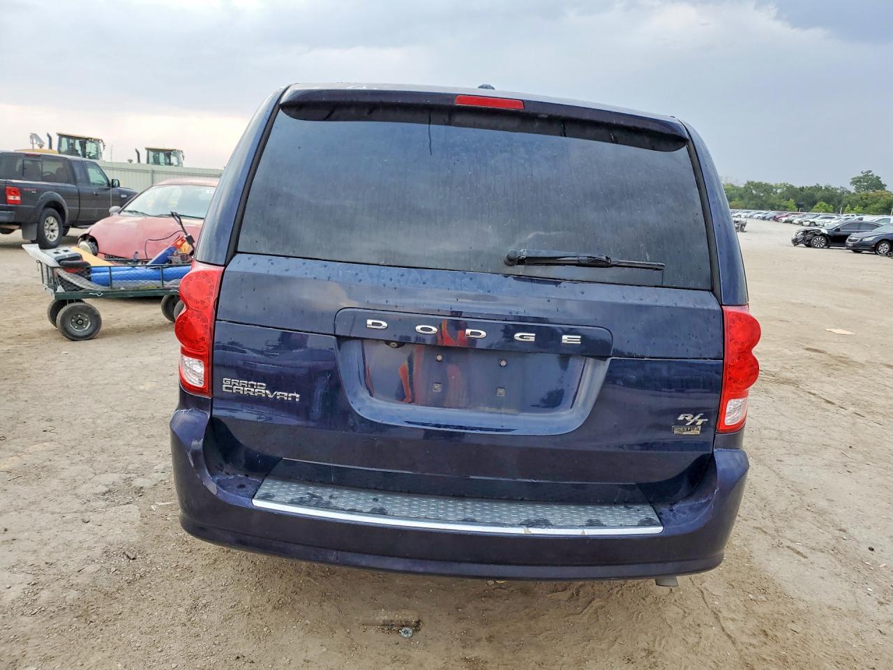 2014 Dodge Grand Caravan R/t Blue vin: 2C4RDGEG3ER357325