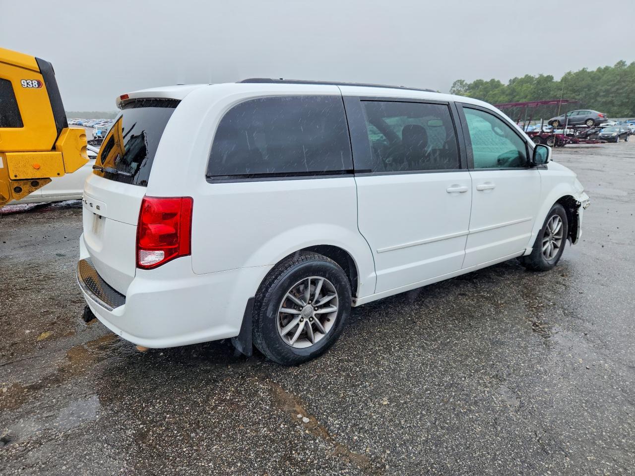 2014 Dodge Grand Caravan R/t White vin: 2C4RDGEG3ER404594