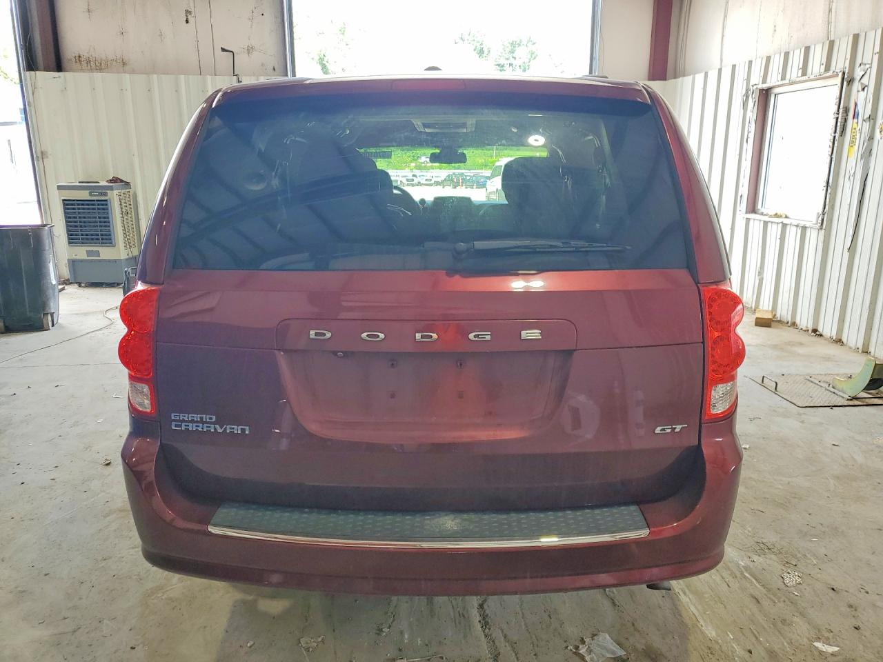 2018 Dodge Grand Caravan Gt Burgundy vin: 2C4RDGEG3JR341040