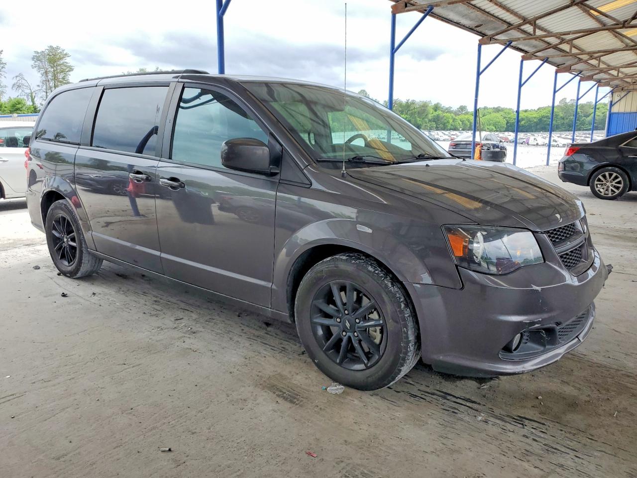 2019 Dodge Grand Caravan Gt Угольный vin: 2C4RDGEG3KR671374