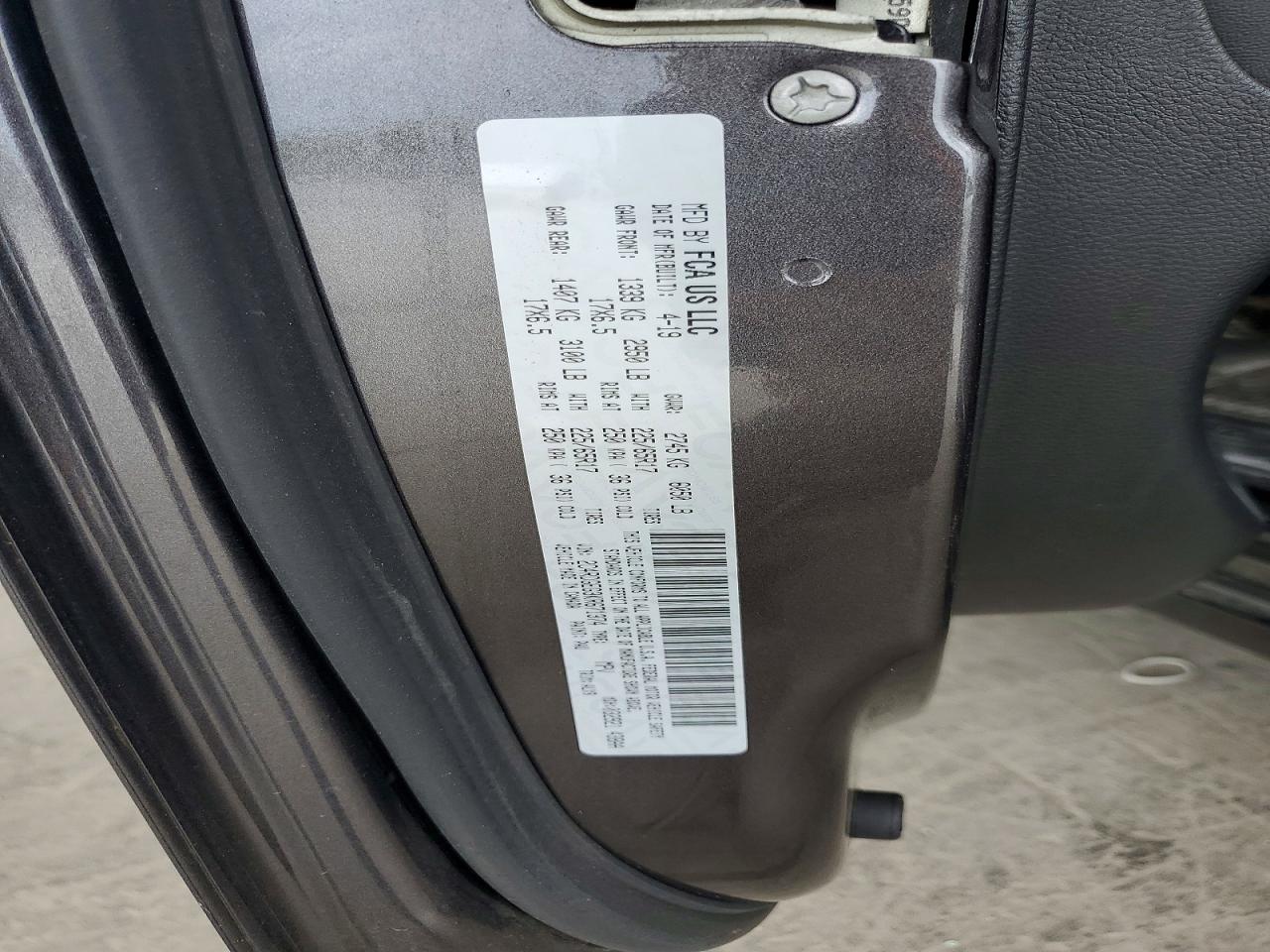 2019 Dodge Grand Caravan Gt Угольный vin: 2C4RDGEG3KR671374