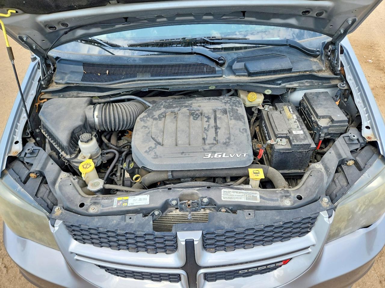 2014 Dodge Grand Caravan R Silver vin: 2C4RDGEG5ER404791