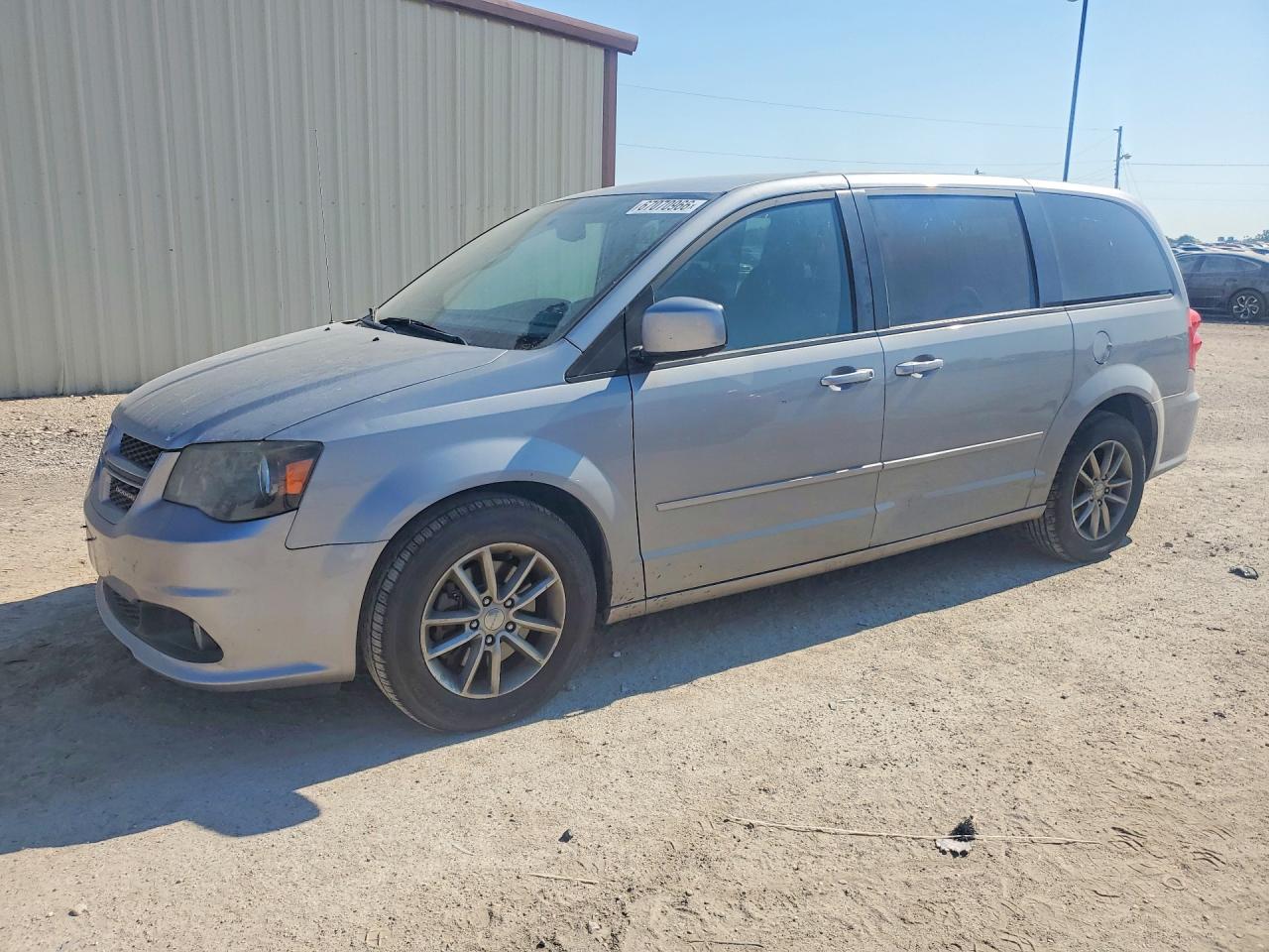 2014 Dodge Grand Caravan R Silver vin: 2C4RDGEG5ER404791