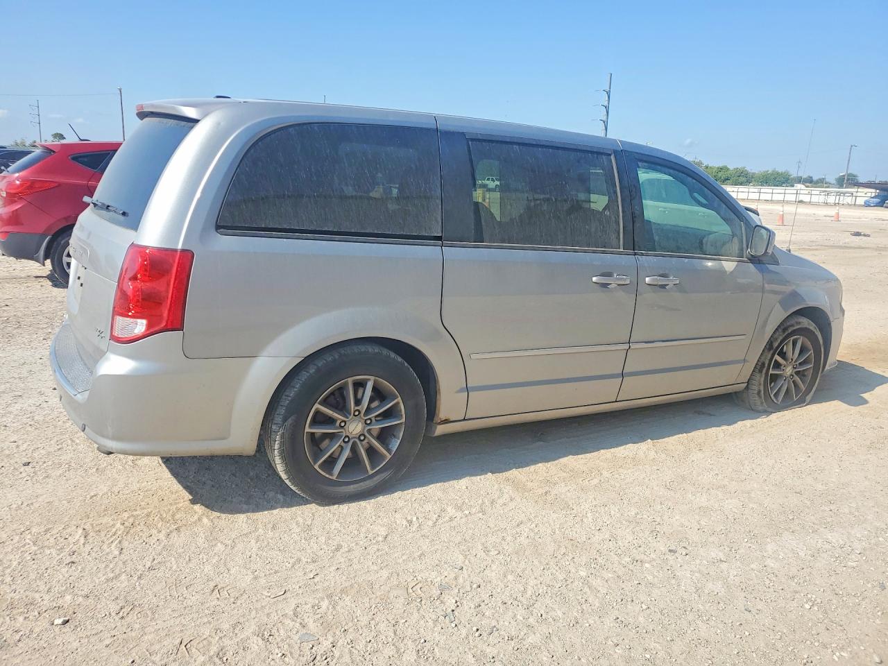 2014 Dodge Grand Caravan R Silver vin: 2C4RDGEG5ER404791