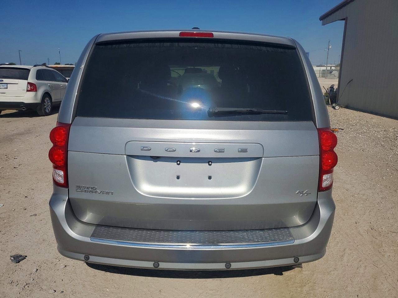 2014 Dodge Grand Caravan R Silver vin: 2C4RDGEG5ER404791