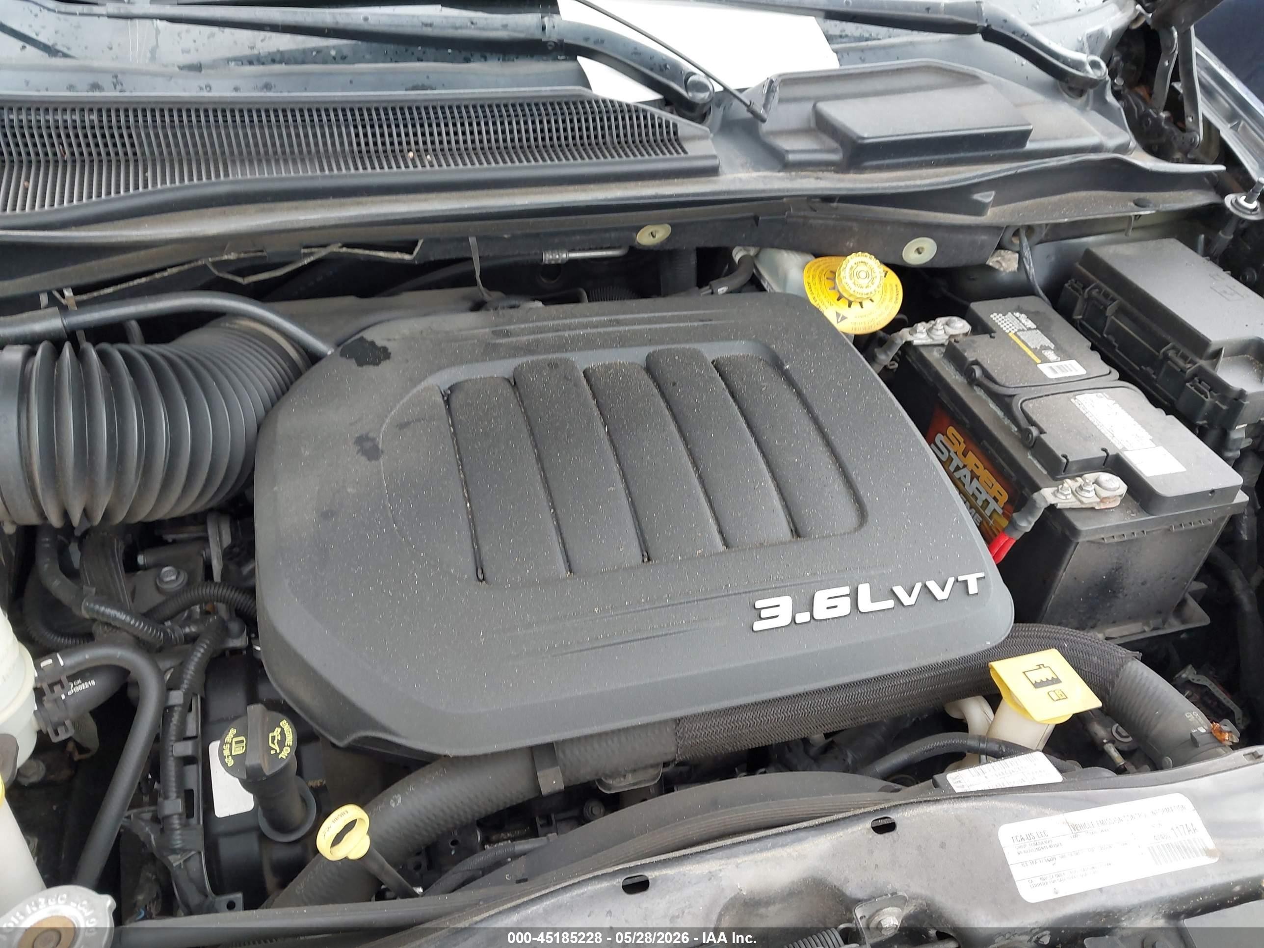 2015 Dodge Grand Caravan R/t Черный vin: 2C4RDGEG5FR660706
