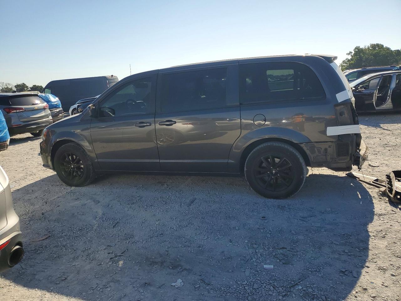 2020 Dodge Grand Caravan Gt Gray vin: 2C4RDGEG5LR208007
