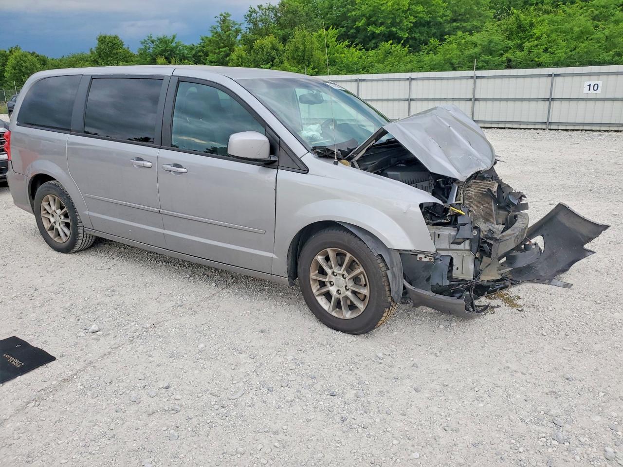 2013 Dodge Grand Caravan R Серый vin: 2C4RDGEG6DR644043