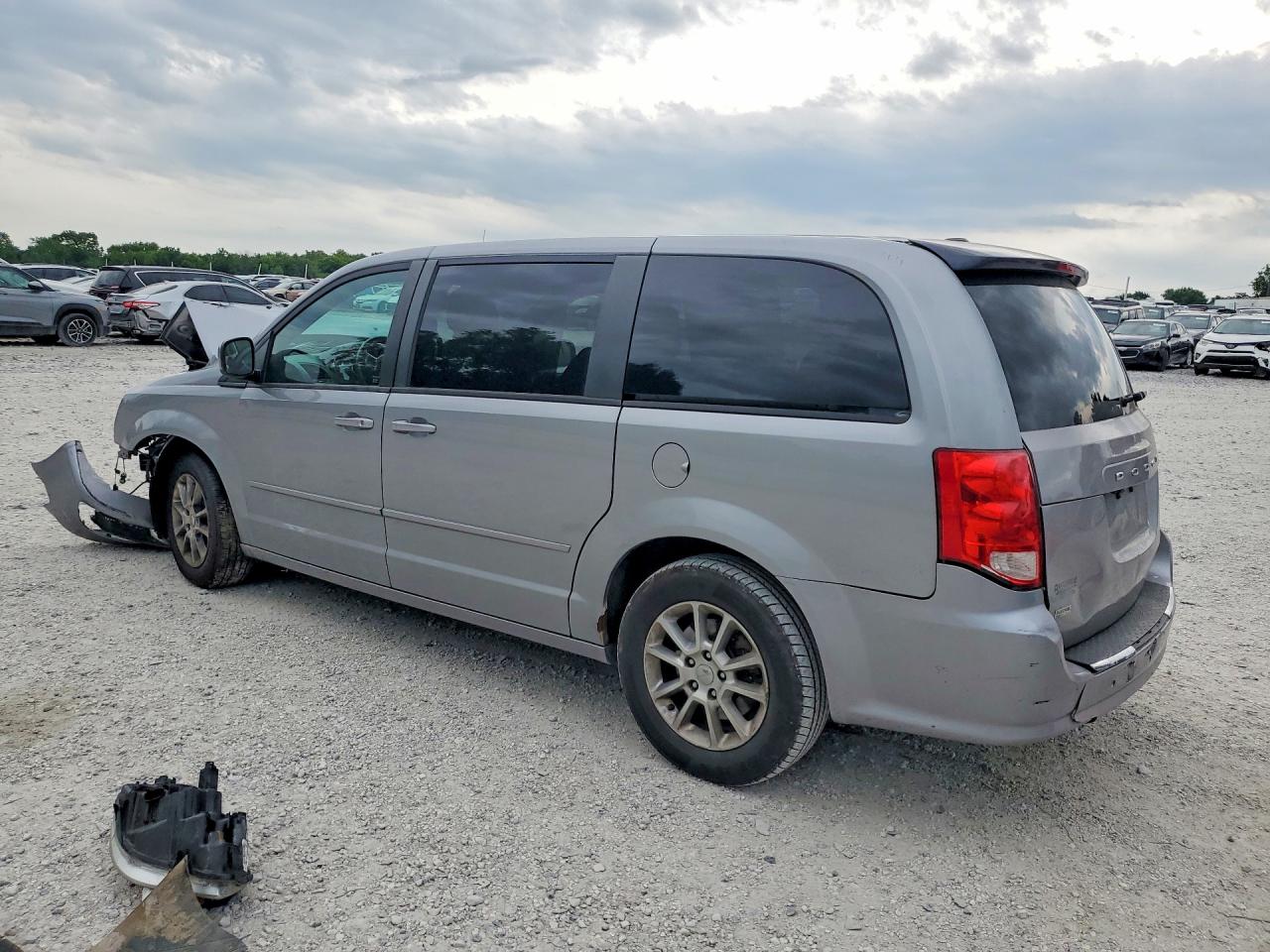 2013 Dodge Grand Caravan R Серый vin: 2C4RDGEG6DR644043